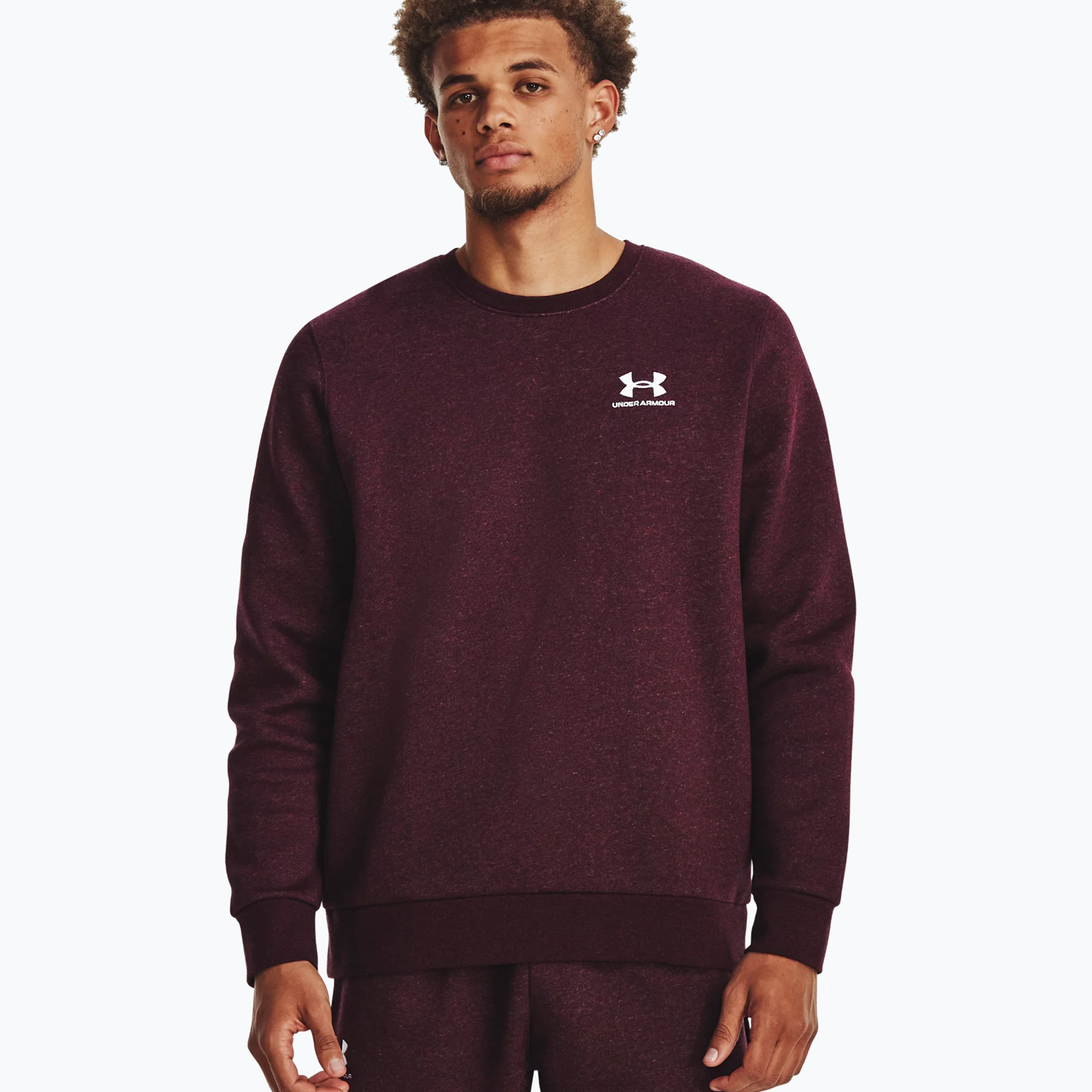 37%-kal olcsóbban.  Férfi Under Armour Essential Fleece Crew melegítőfelső sötétbordó/fehér. Méret: M