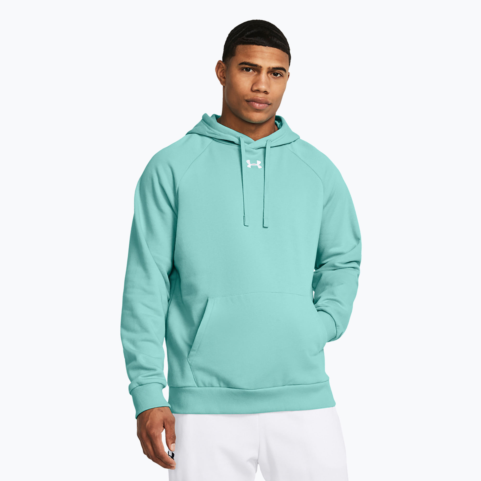 15%-kal olcsóbban.  Férfi melegítőfelső Under Armour Rival Fleece Hoodie radial turquoise/white. Méret: S