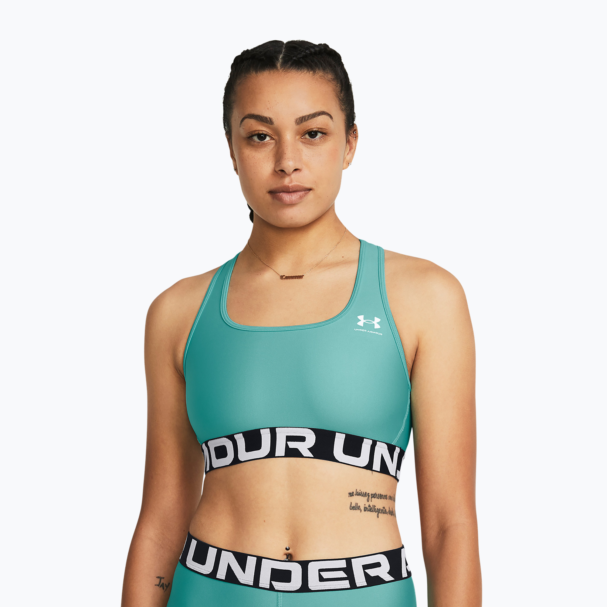 15%-kal olcsóbban.  Fitness melltartó Under Armour HG Authentics Mid Branded radial turquoise/white. Méret: L