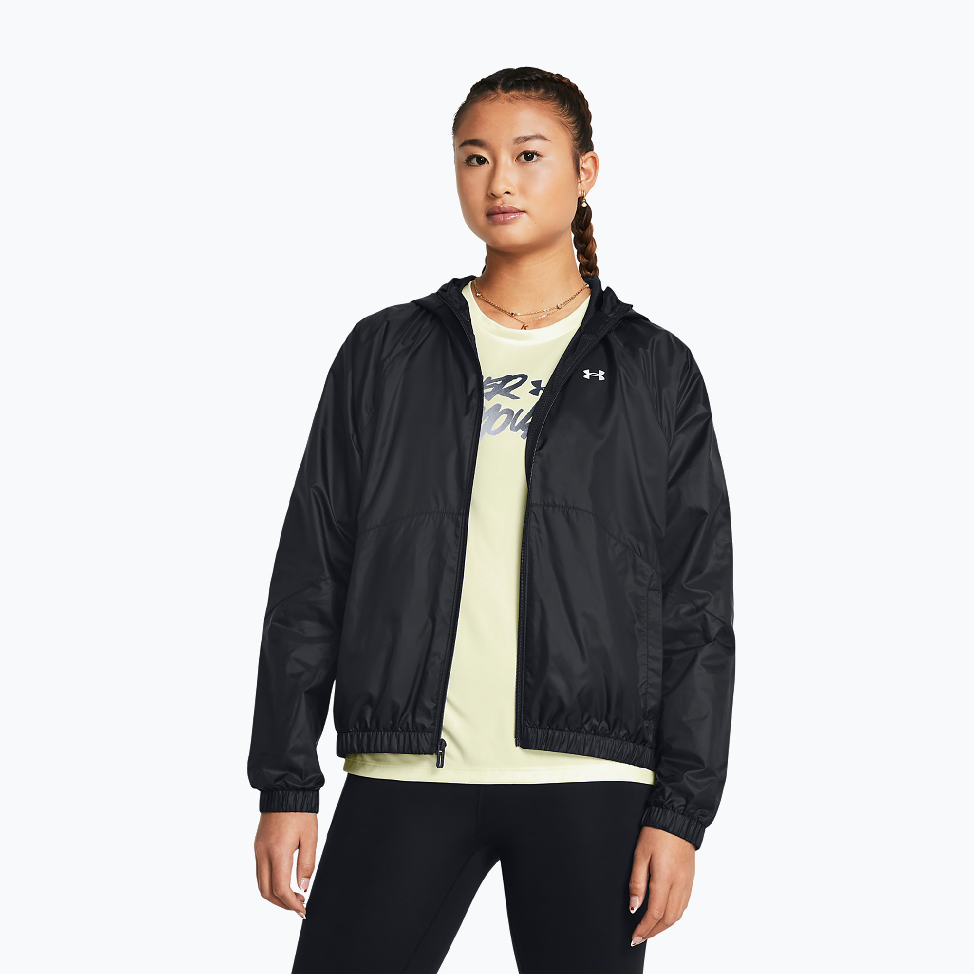 15%-kal olcsóbban.  Női Under Armour Sport Windbreaker kabát fekete/fehér. Méret: L