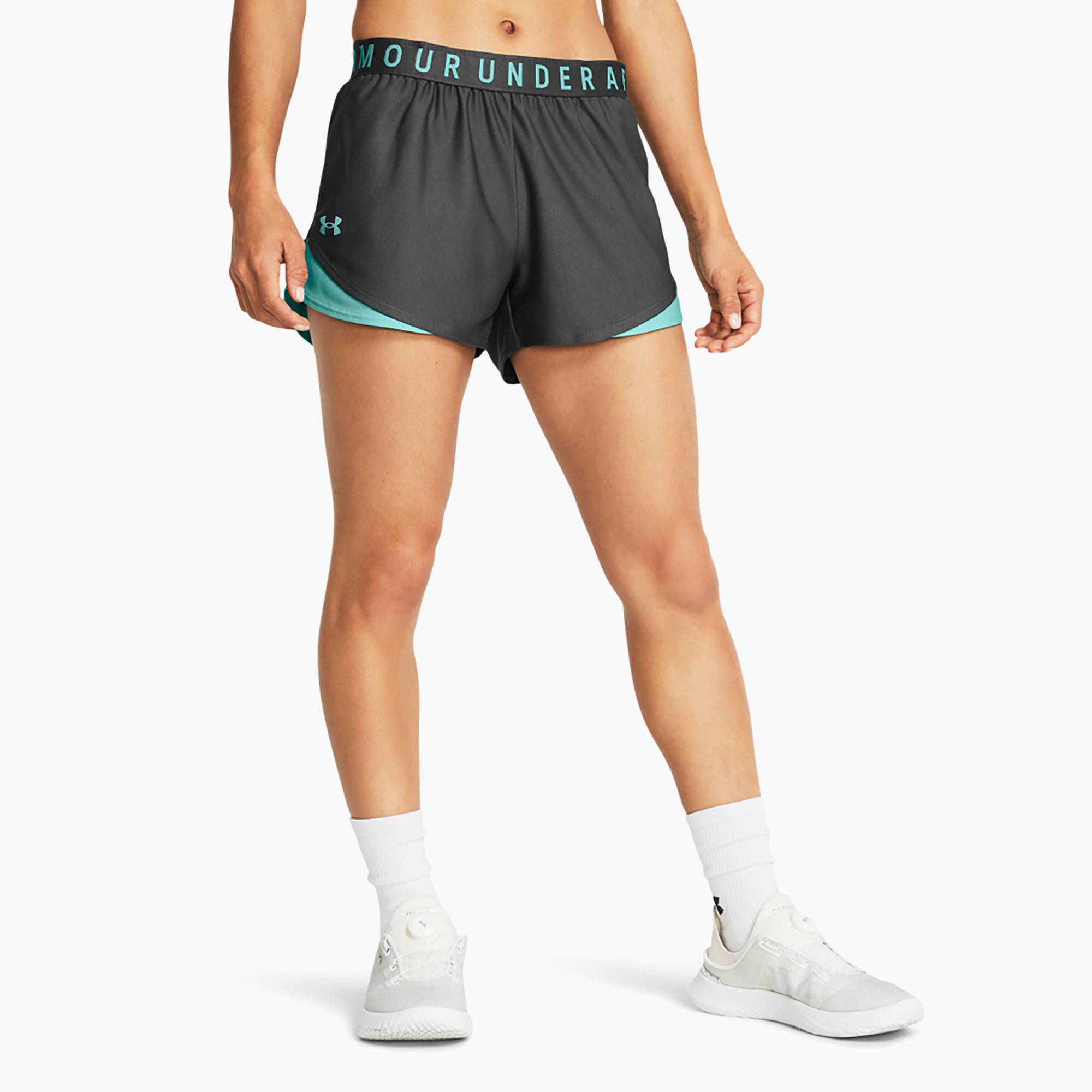15%-kal olcsóbban.  női rövidnadrágUnder Armour Play Up 3.0 castlerock/radial turquoise/radial turquoise. Méret: S