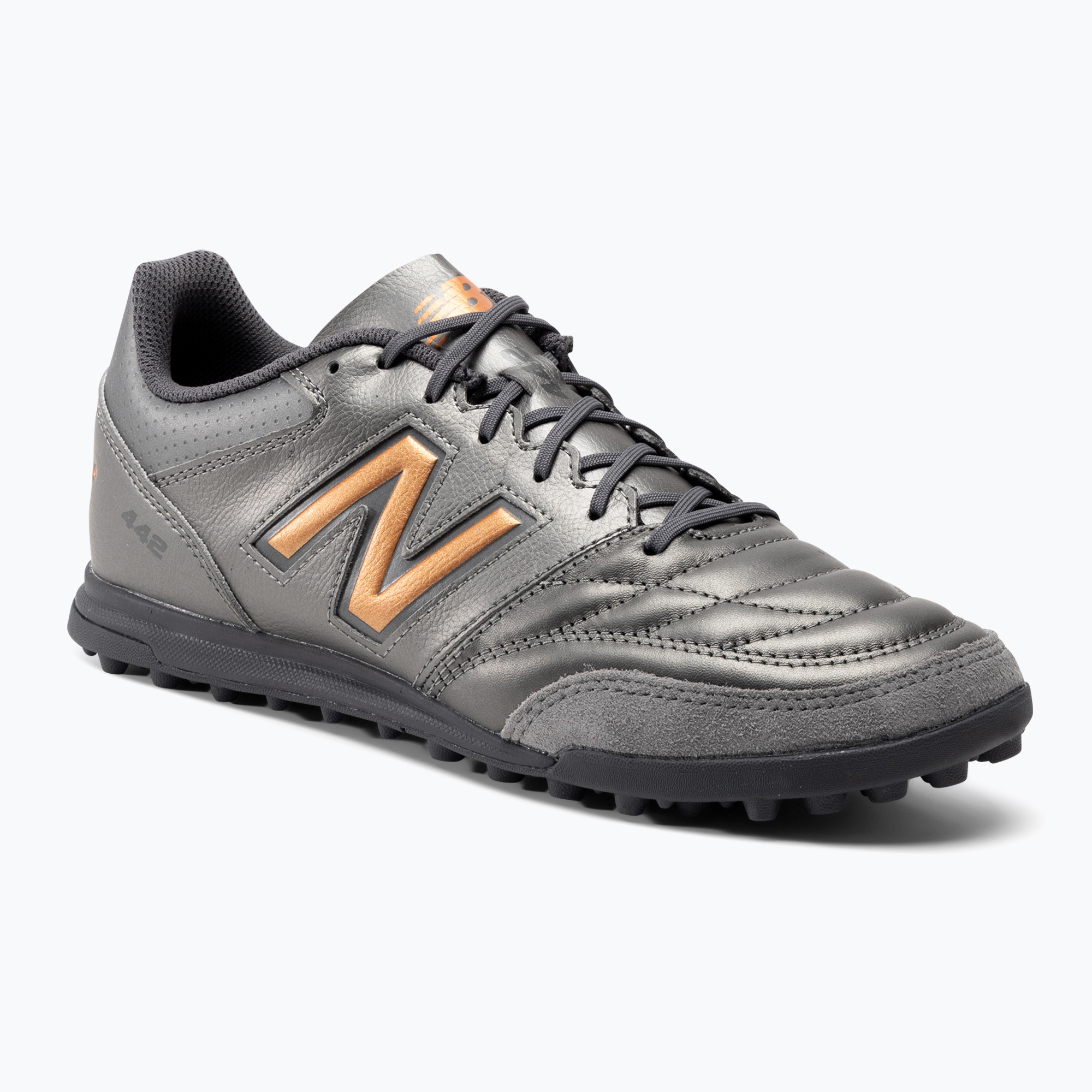 25%-kal olcsóbban.  Férfi futballcipő New Balance 442 V2 Team TF ezüst. Méret: 40.5 EU