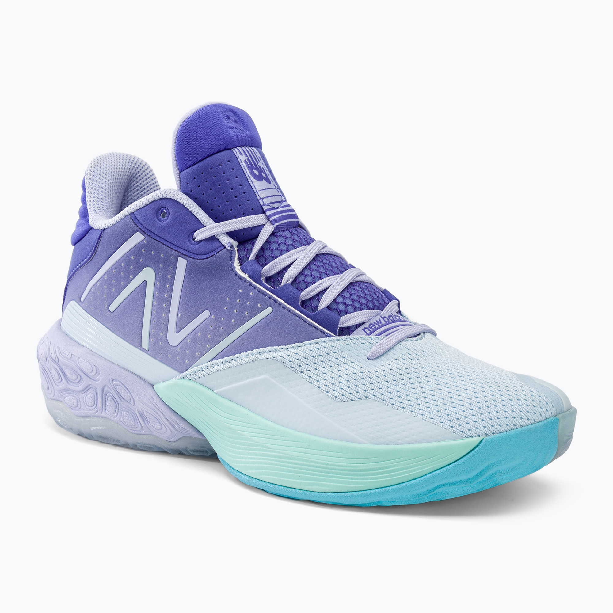15%-kal olcsóbban.  Férfi kosárlabda cipő New Balance BB2WYV4 kék. Méret: 42 EU