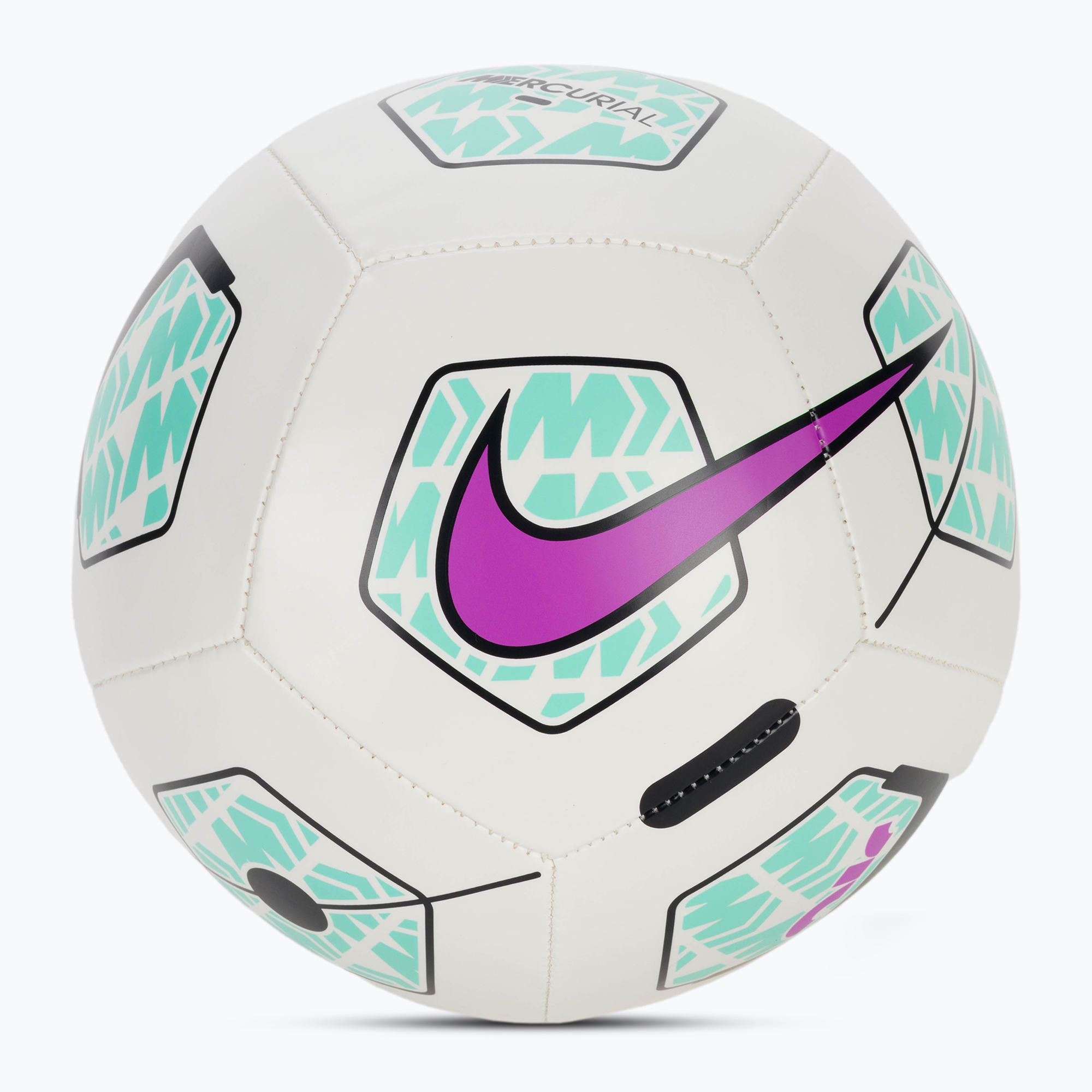 15%-kal olcsóbban.  Focilabda Nike Mercurial Fade white/hyper turquoise/fuchsia dream méret 4. Méret: 4