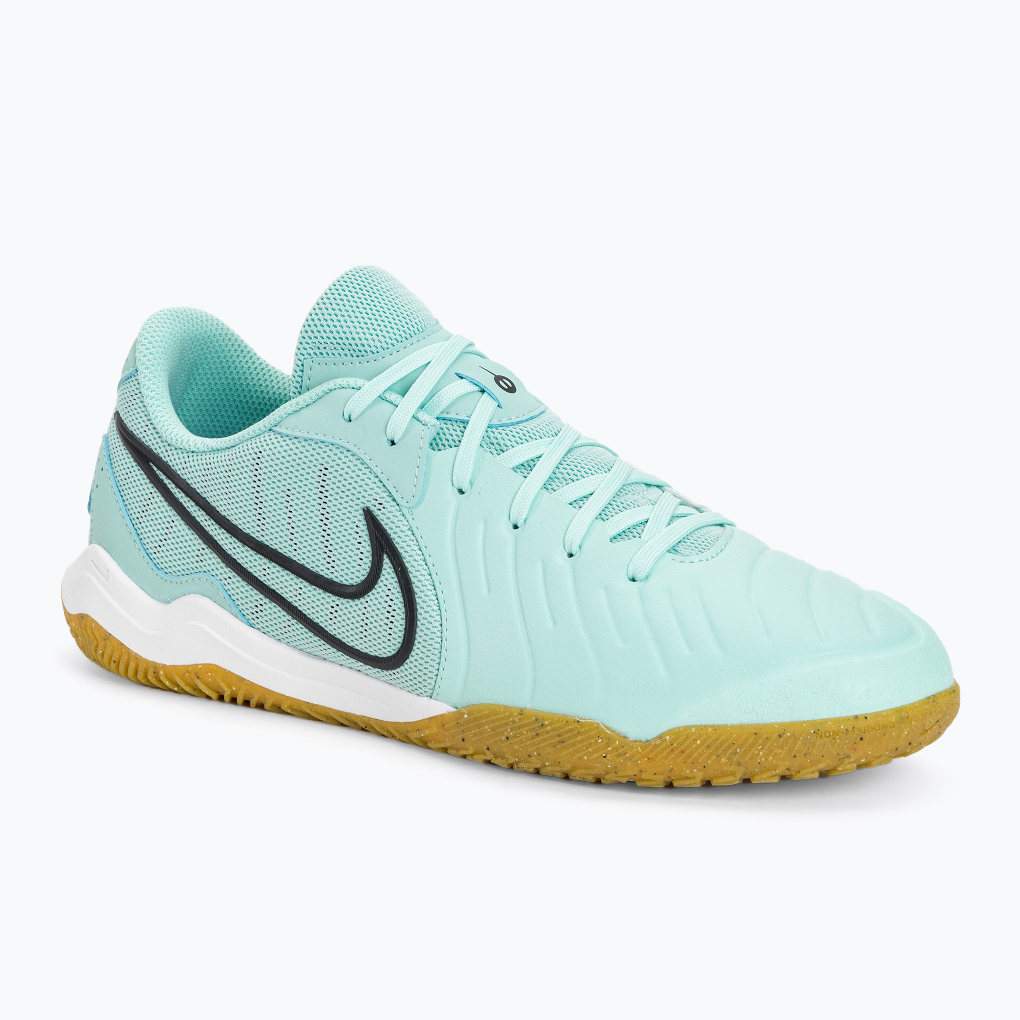 12%-kal olcsóbban.  Férfi futballcipő Nike Tiempo Legend 10 Academy IC light dew/fuchsia dream/fekete. Méret: 43 (9.5 US)