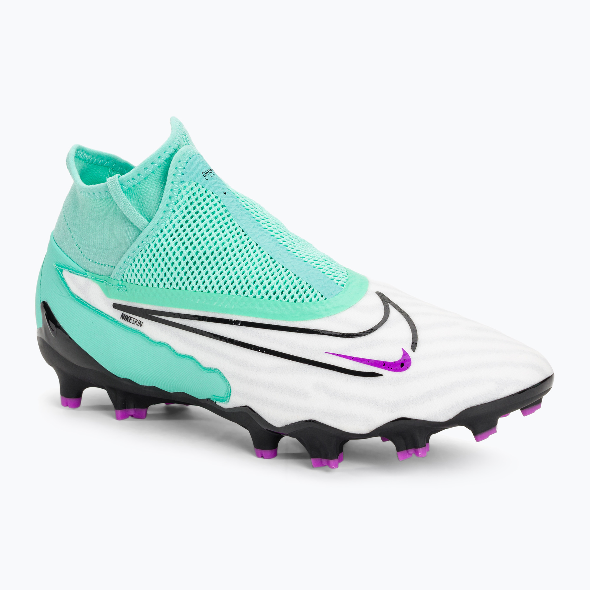 15%-kal olcsóbban.  Férfi futballcipő Nike Phantom GX Pro DF FG hipertürkiz/fekete/fehér/fukszia álom. Méret: 40 (7 US)