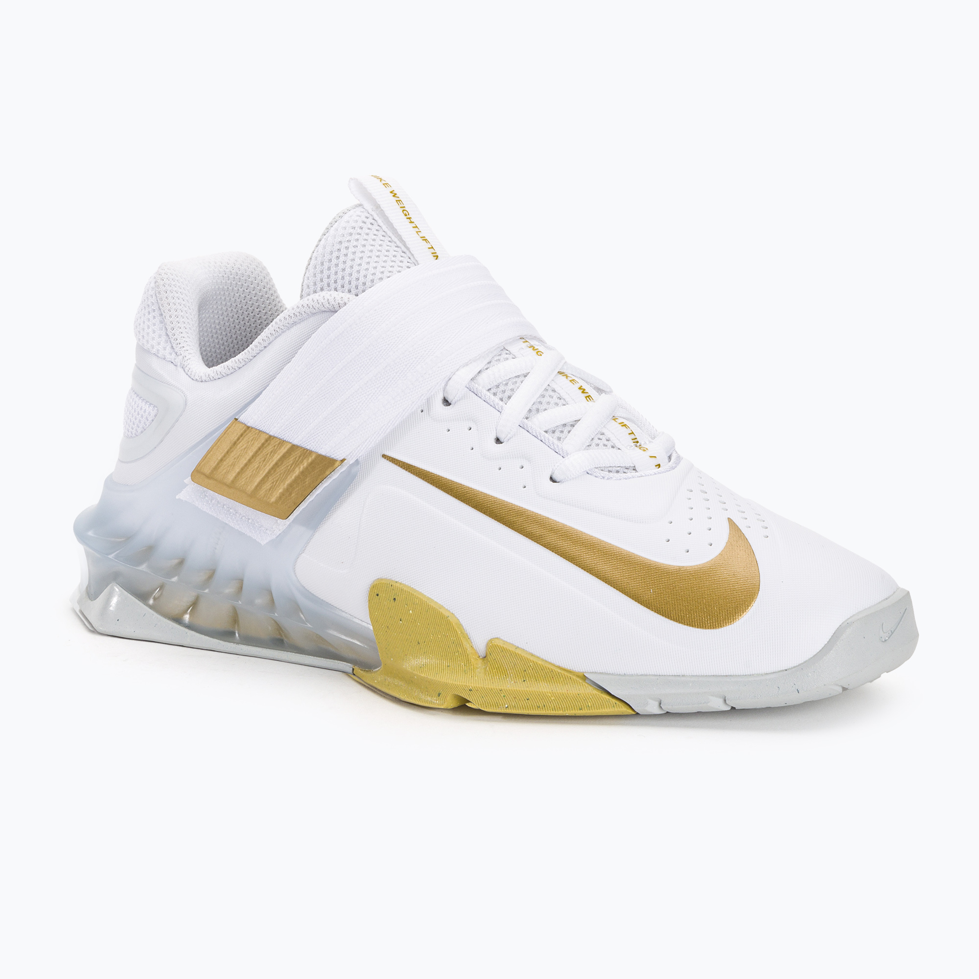 15%-kal olcsóbban.  Nike Savaleos fehér/fekete vasszürke súlyemelő cipő. Méret: 43 EU