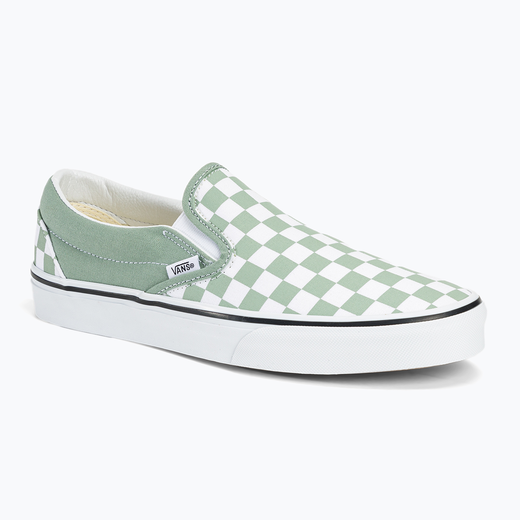 15%-kal olcsóbban.  Cipő Vans Classic Slip-On iceberg green. Méret: 45 EU