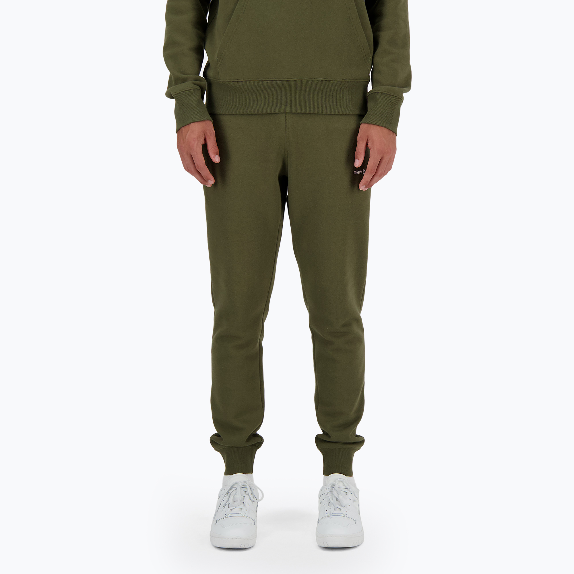 15%-kal olcsóbban.  férfi nadrág New Balance Classic Core Fleece dark moss