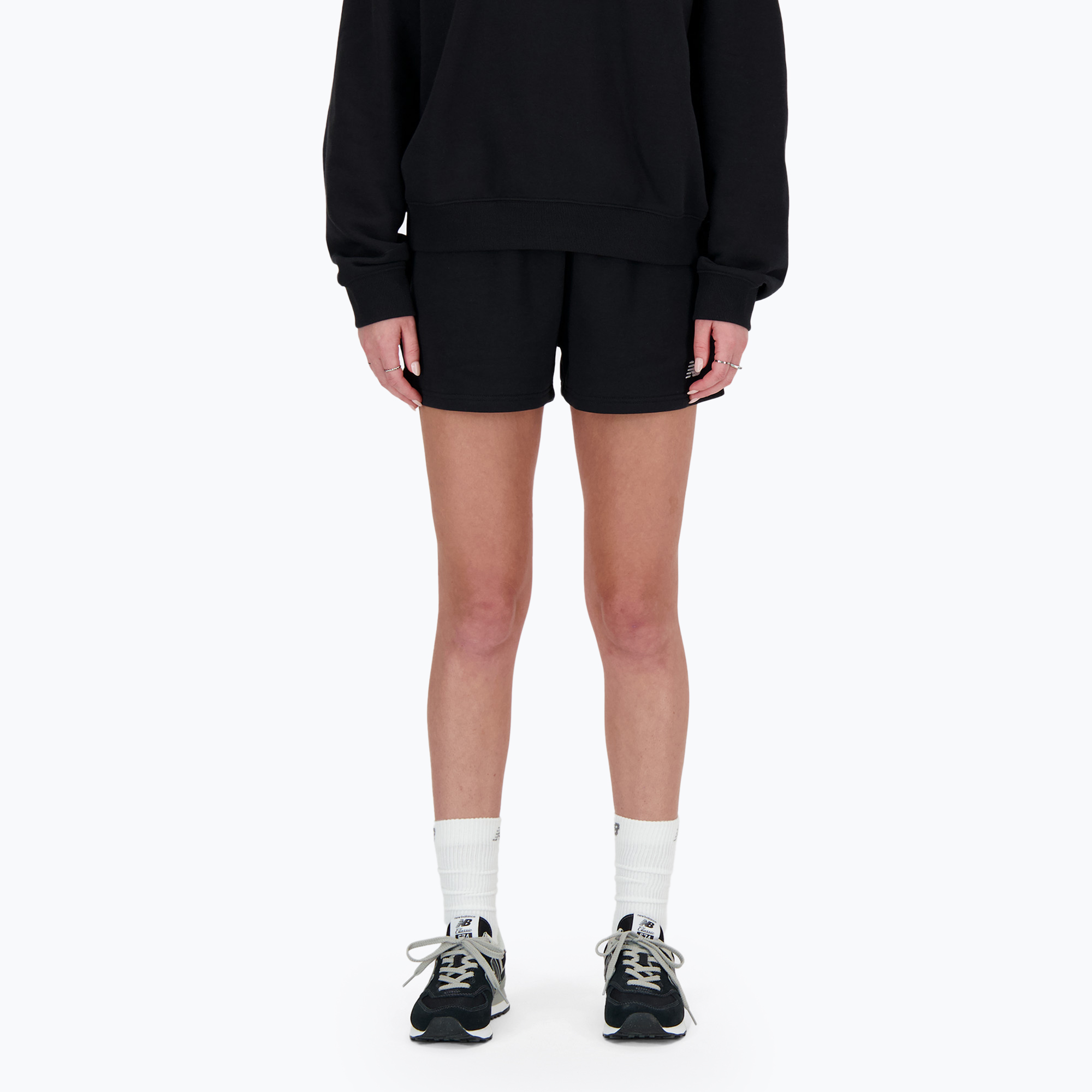 15%-kal olcsóbban.  női rövidnadrágNew Balance French Terry Short black