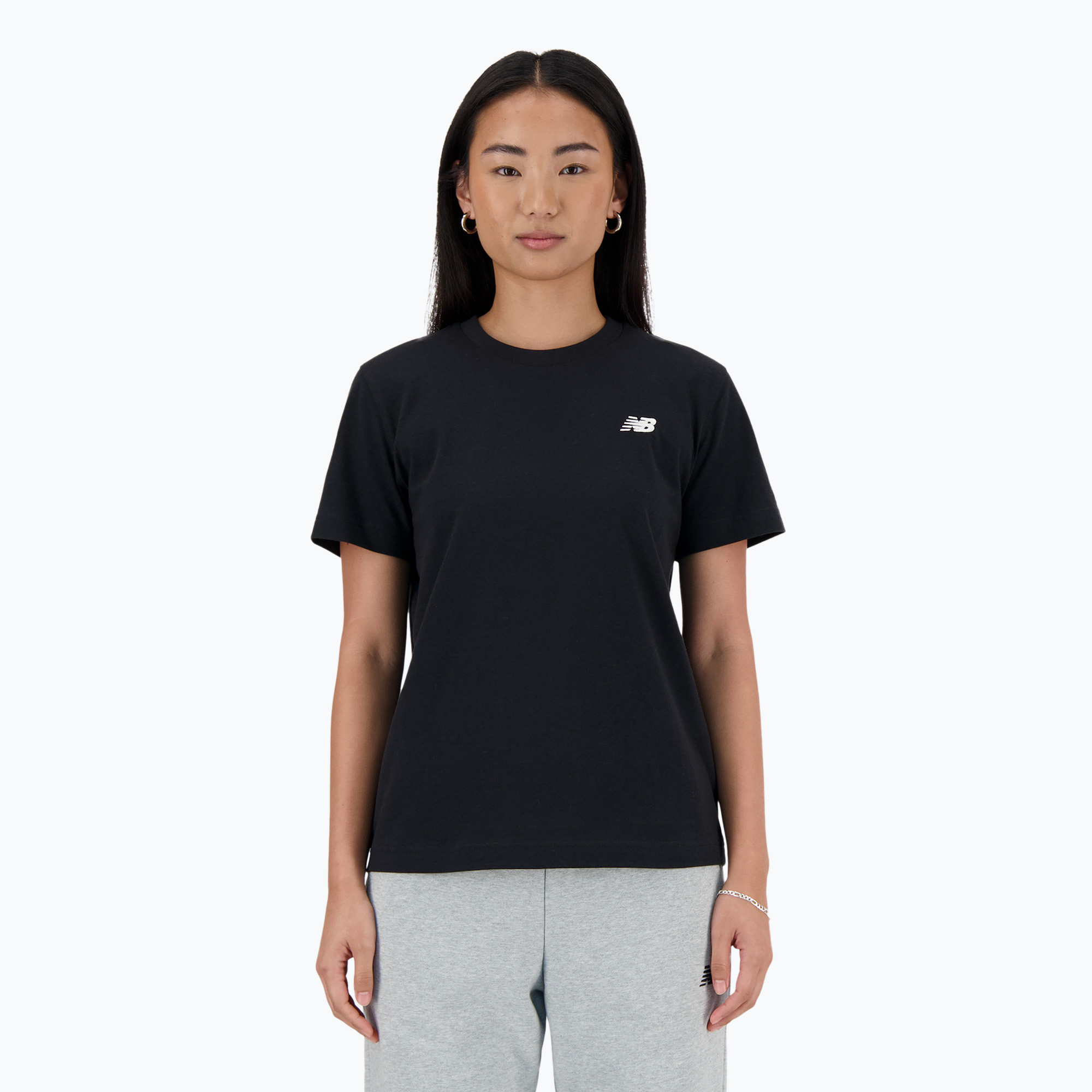 15%-kal olcsóbban.  Női póló New Balance Jersey Small Logo fekete