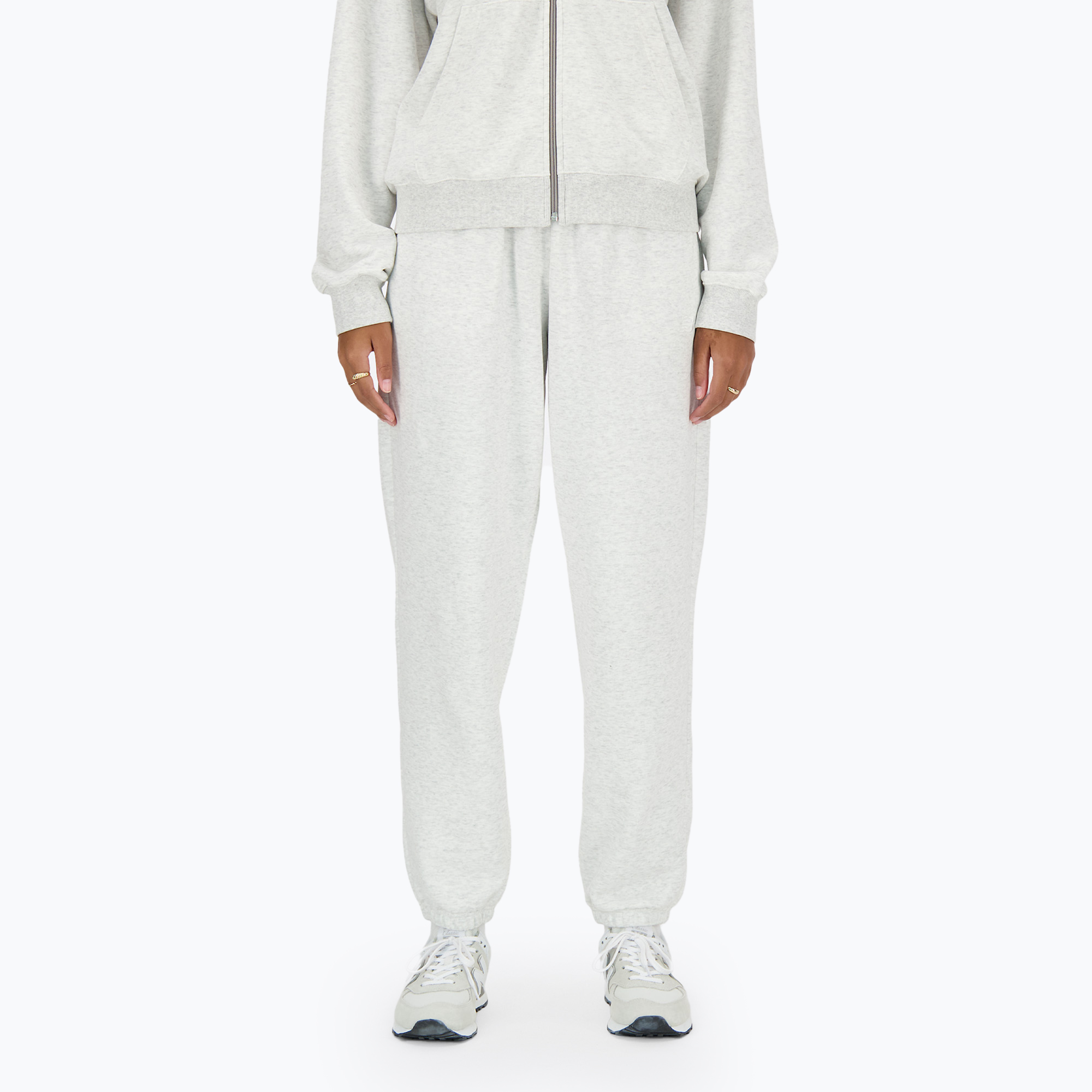 15%-kal olcsóbban.  Női New Balance French Terry Jogger ashheath nadrág