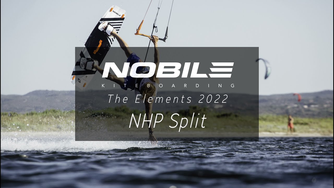 Nobile NHP Split Foil kitesurfing deszka fekete K22-NOB-NHP-SPL-33-1st
