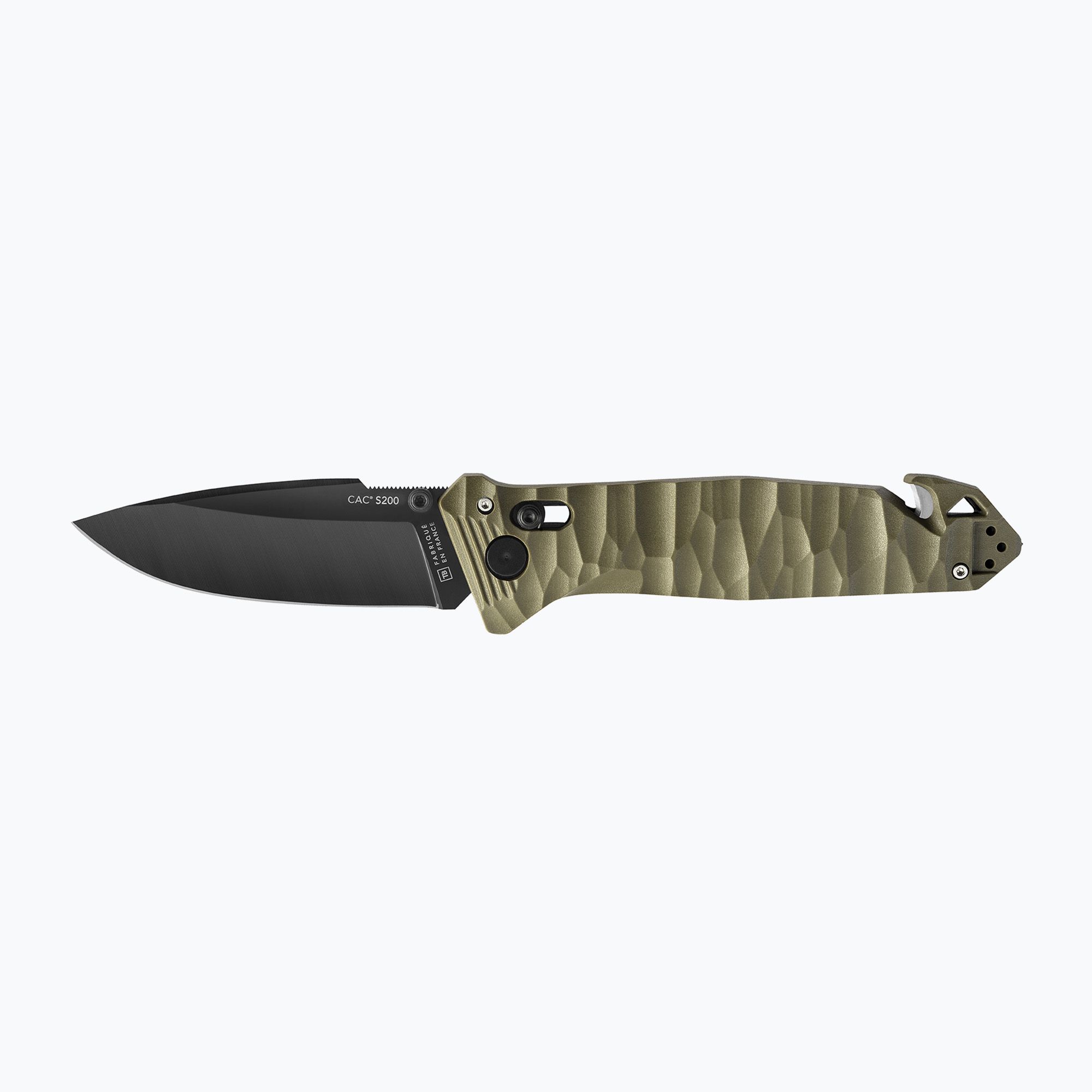 10%-kal olcsóbban.  TB Outdoor CAC S200 Lisse PA6 GF khaki színű túrakés. Méret: OS