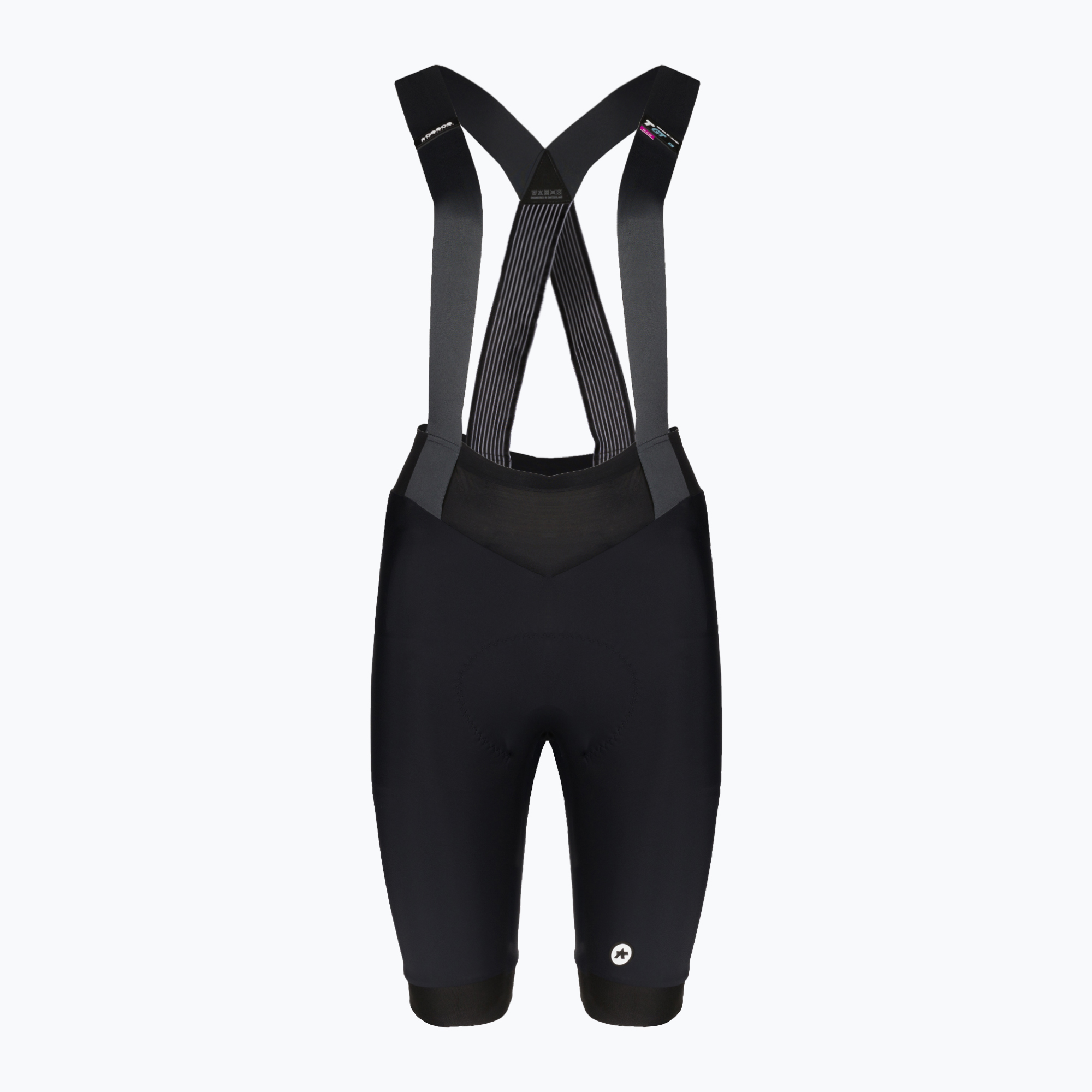Női kerékpáros rövidnadrág ASSOS Uma GT C2 bibshort fekete 12.10.235.18. Méret: M