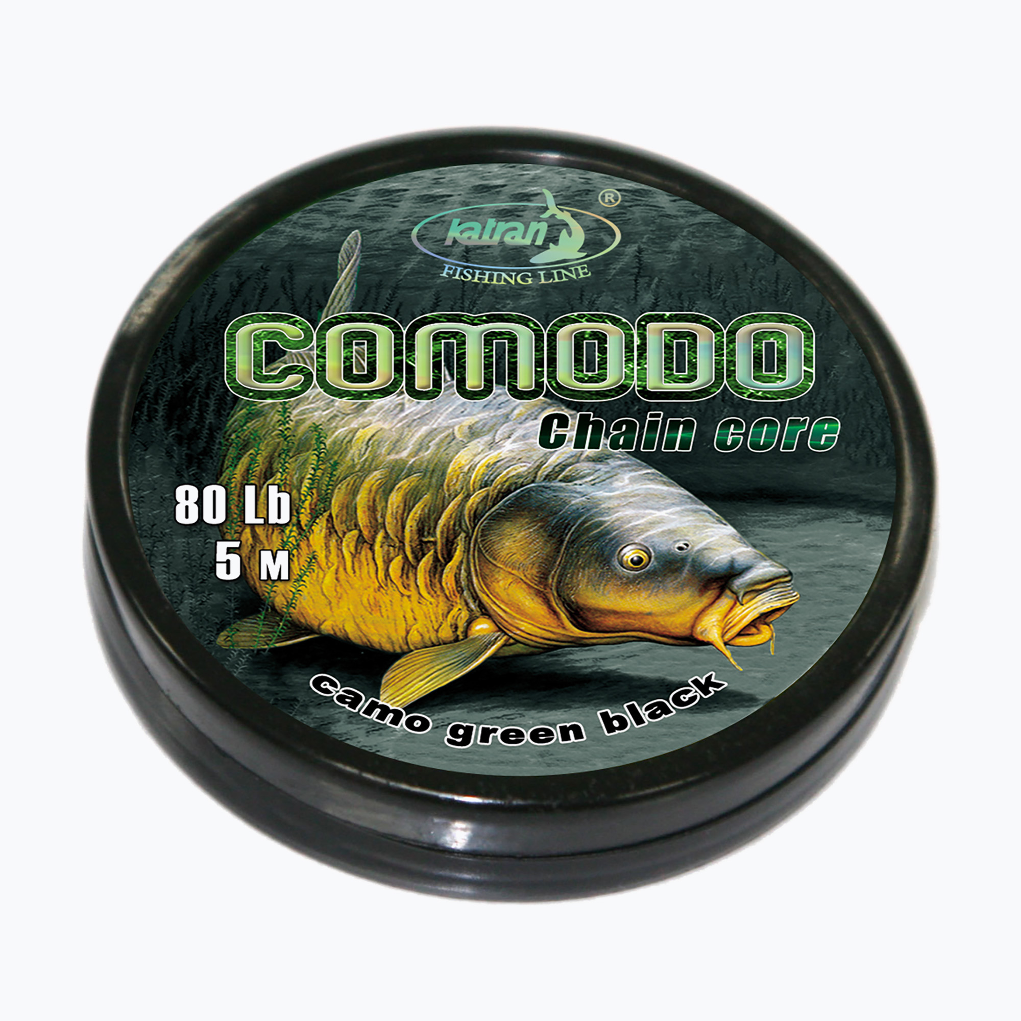 8%-kal olcsóbban.  Leadcore ponty fonott Katran Comodo Chain Core camo barna. Méret: 80 lb / 5 m