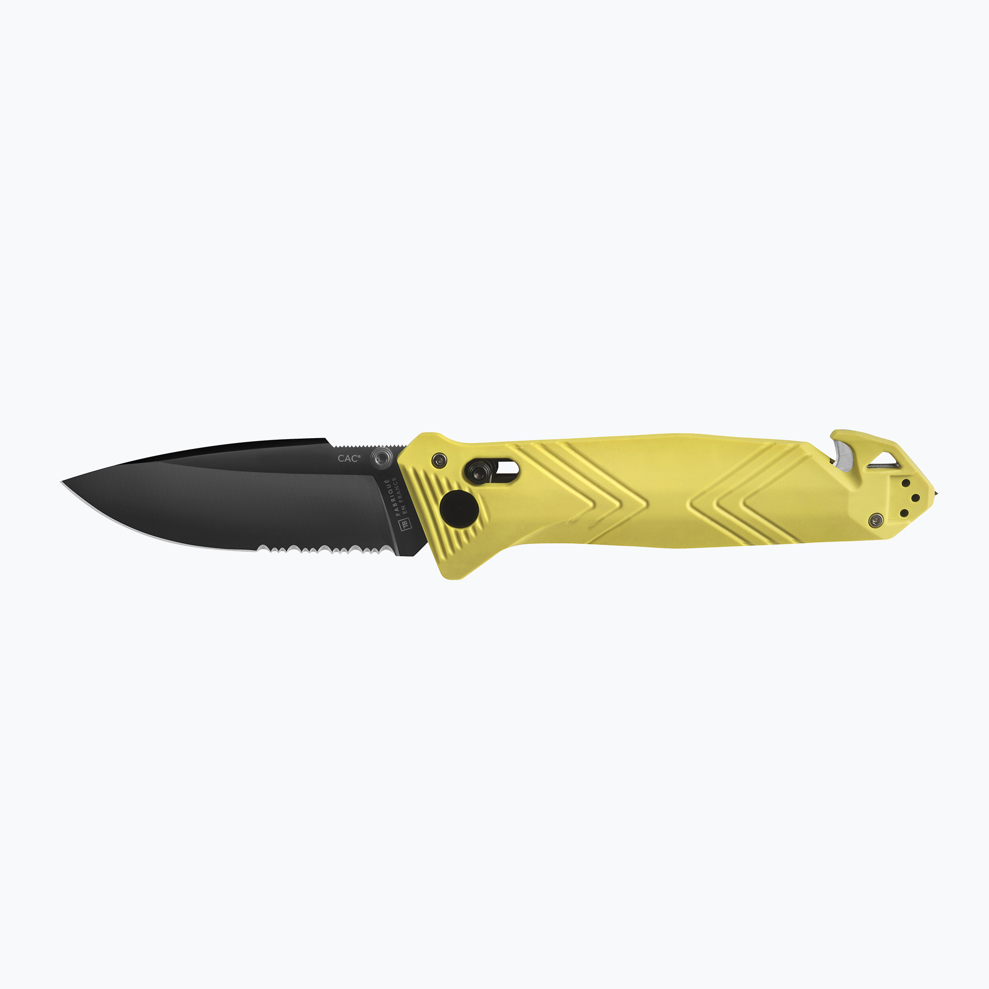 24%-kal olcsóbban.  TB Outdoor CAC fogazott PA6 GF sárga túrakés. Méret: OS