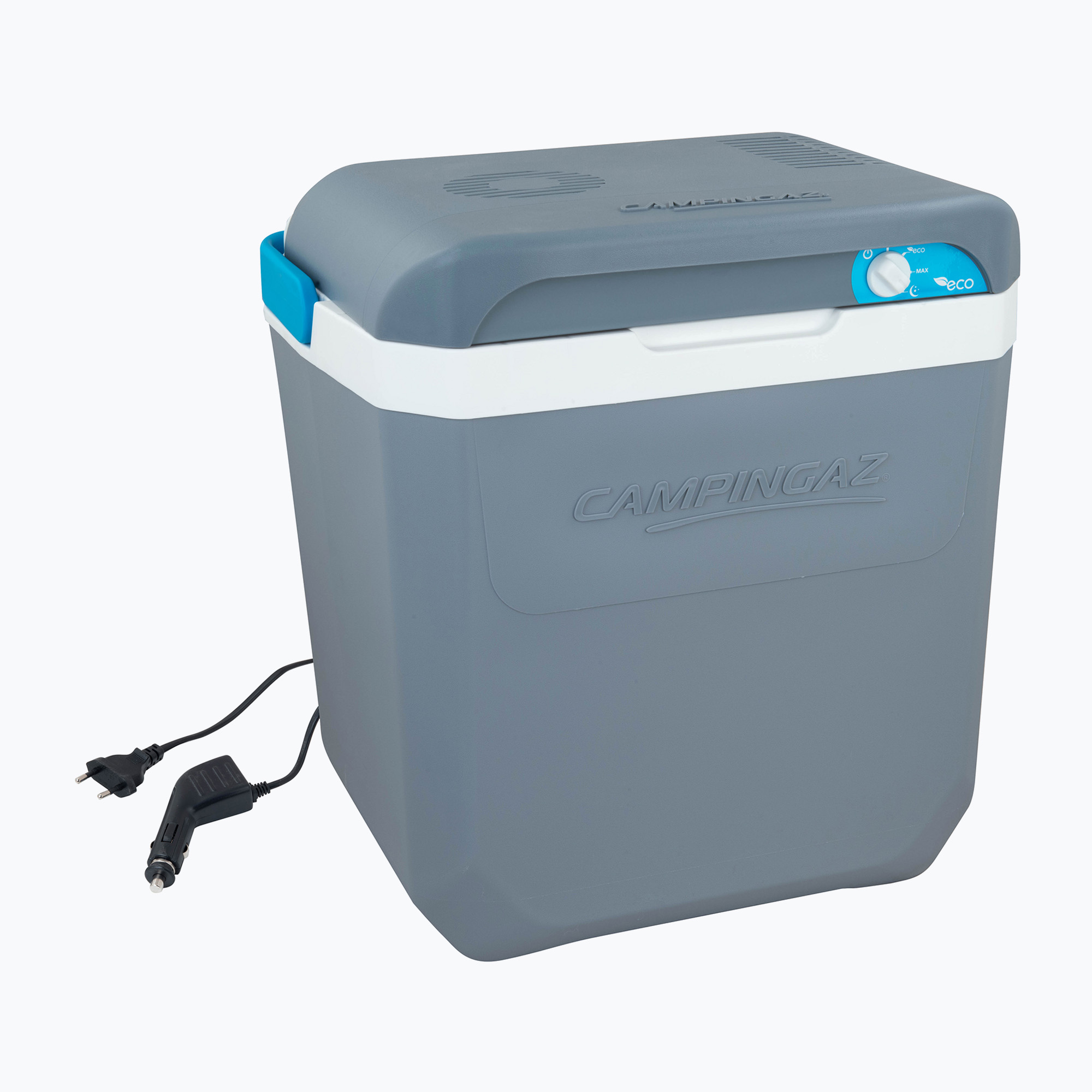 22%-kal olcsóbban.  Campingaz Powerbox Plus 12/230V szürke 2000037452 turista hűtőszekrény. Méret: 28 l