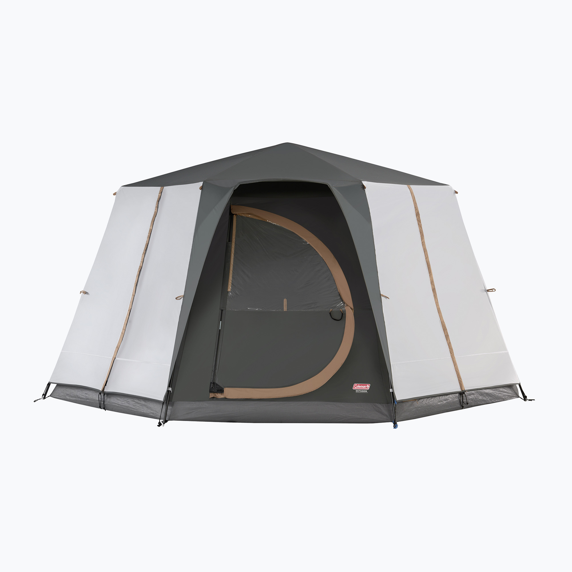 20%-kal olcsóbban.  Coleman Octagon 8 Új 8 személyes kemping sátor szürke 2176828. Méret: OS