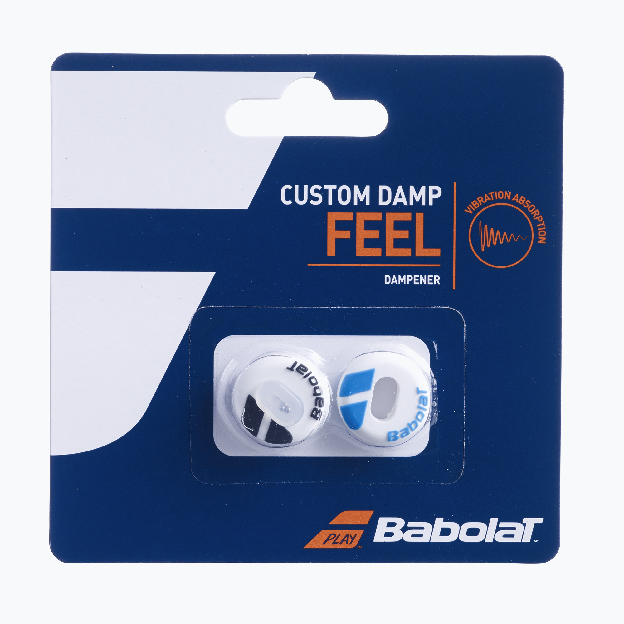 21%-kal olcsóbban.  Tennis vibrastop BABOLAT Custom Damp X2 fehér 700040. Méret: OS