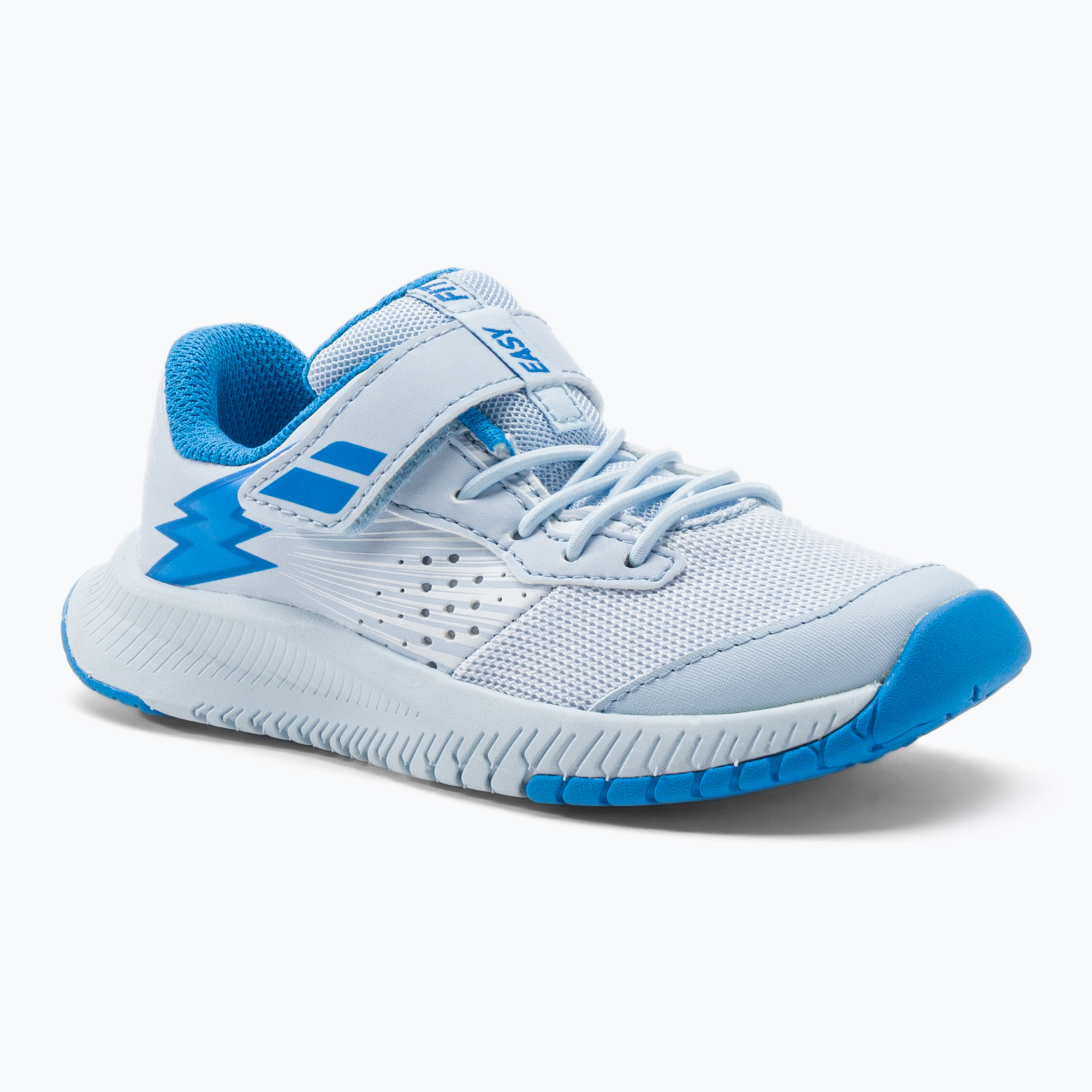 26%-kal olcsóbban.  Gyermek teniszcipő BABOLAT Pulsion AC Kid kék 32F21518. Méret: 33 (1 UK)