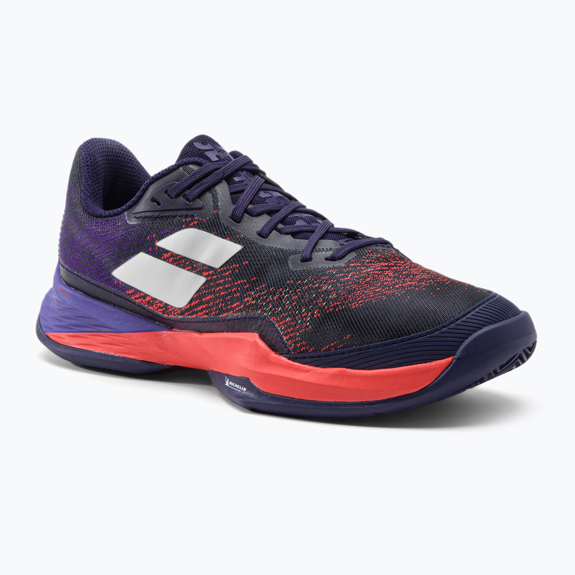 27%-kal olcsóbban.  Férfi tenisz cipő BABOLAT Jet Mach 3 Clay lila 30F21631. Méret: 46 (11 UK)