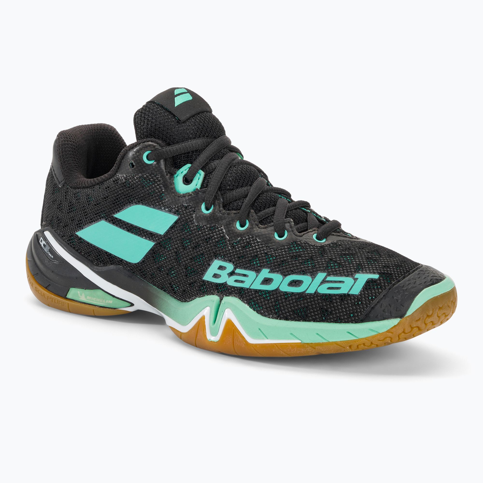26%-kal olcsóbban.  Női tollaslabda cipő Babolat 22 Shadow Tour fekete/zöld. Méret: 38.5 (5.5 UK)