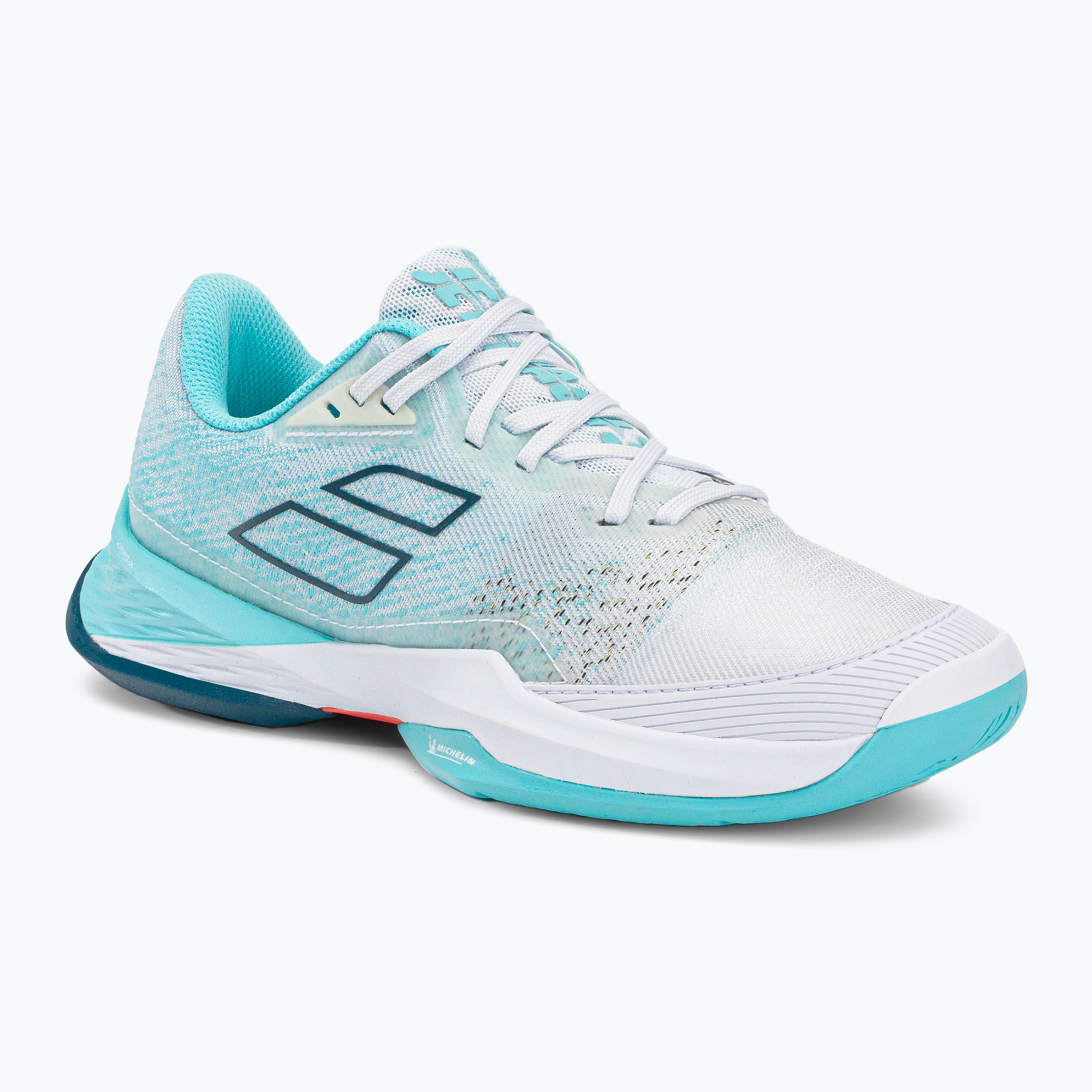 30%-kal olcsóbban.  Babolat női teniszcipő Jet Mach 3 All Court fehér 31S23630. Méret: 38 (5 UK)