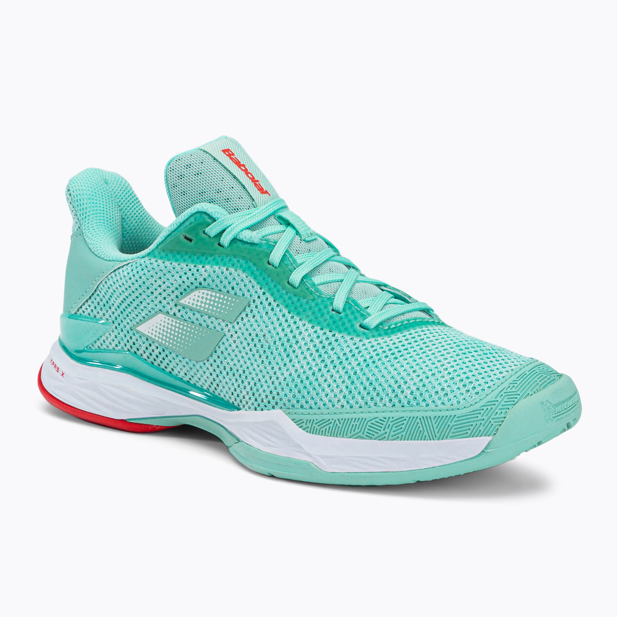 31%-kal olcsóbban.  Babolat női tenisz cipő Jet Tere Clay kék 31S23688. Méret: 39 (6 UK)