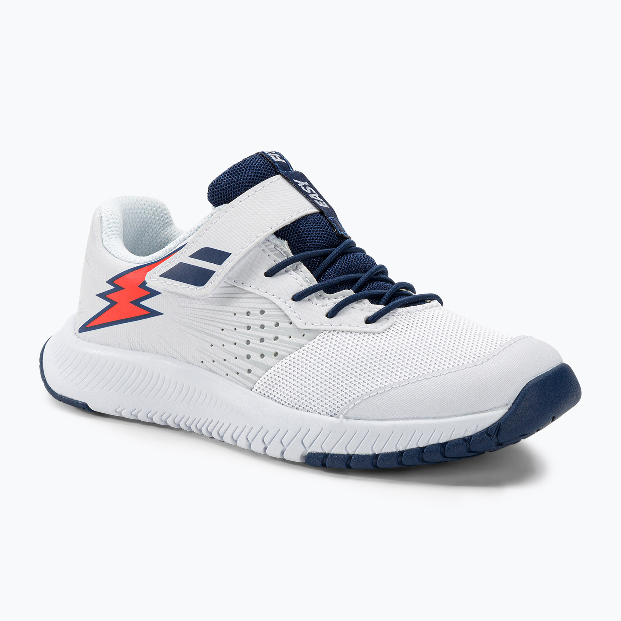 23%-kal olcsóbban.  Babolat Pulsion All Court Kid teniszcipő fehér/állami kék. Méret: 31 (13 UK)