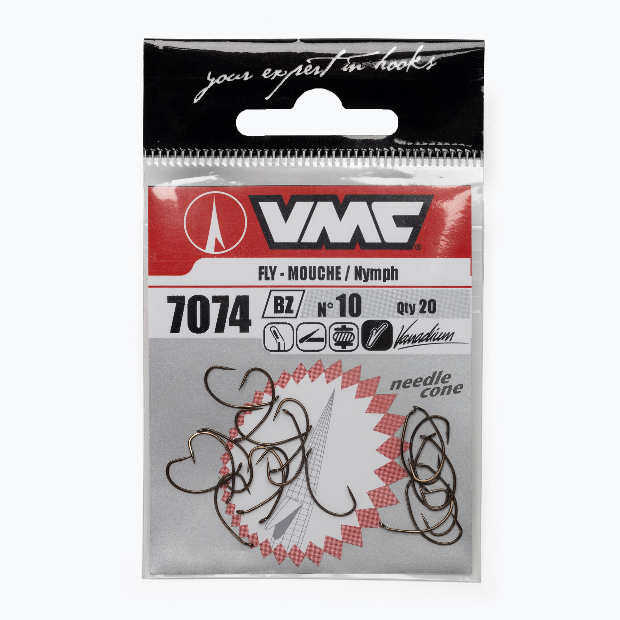 39%-kal olcsóbban.  VMC Special Nymph 20 fonóhorog barna 7074BZ. Méret: 14