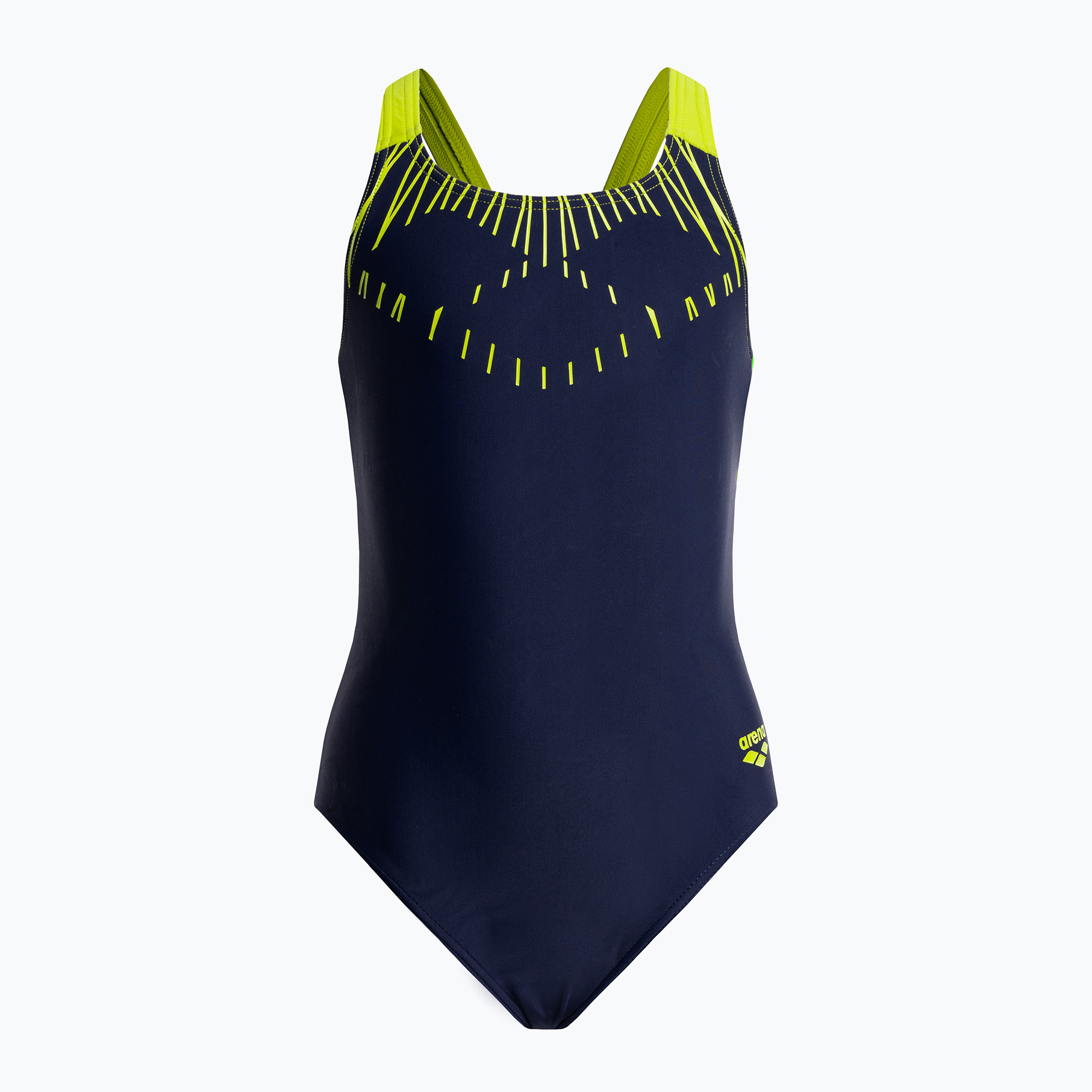 33%-kal olcsóbban.  Gyermek egyrészes fürdőruha arena Swim Pro Back One Piece tengerészkék 004391/760. Méret: 116