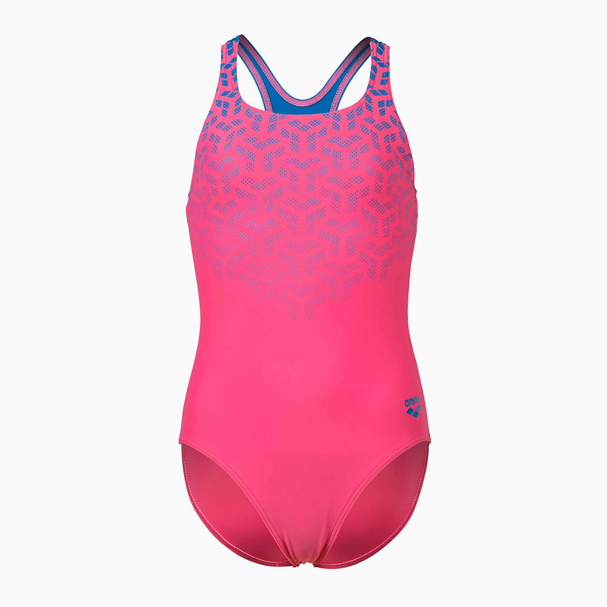 29%-kal olcsóbban.  Gyermek egyrészes fürdőruha arena Kikko V Swim Pro Back freak rózsaszín/royal. Méret: 12-13