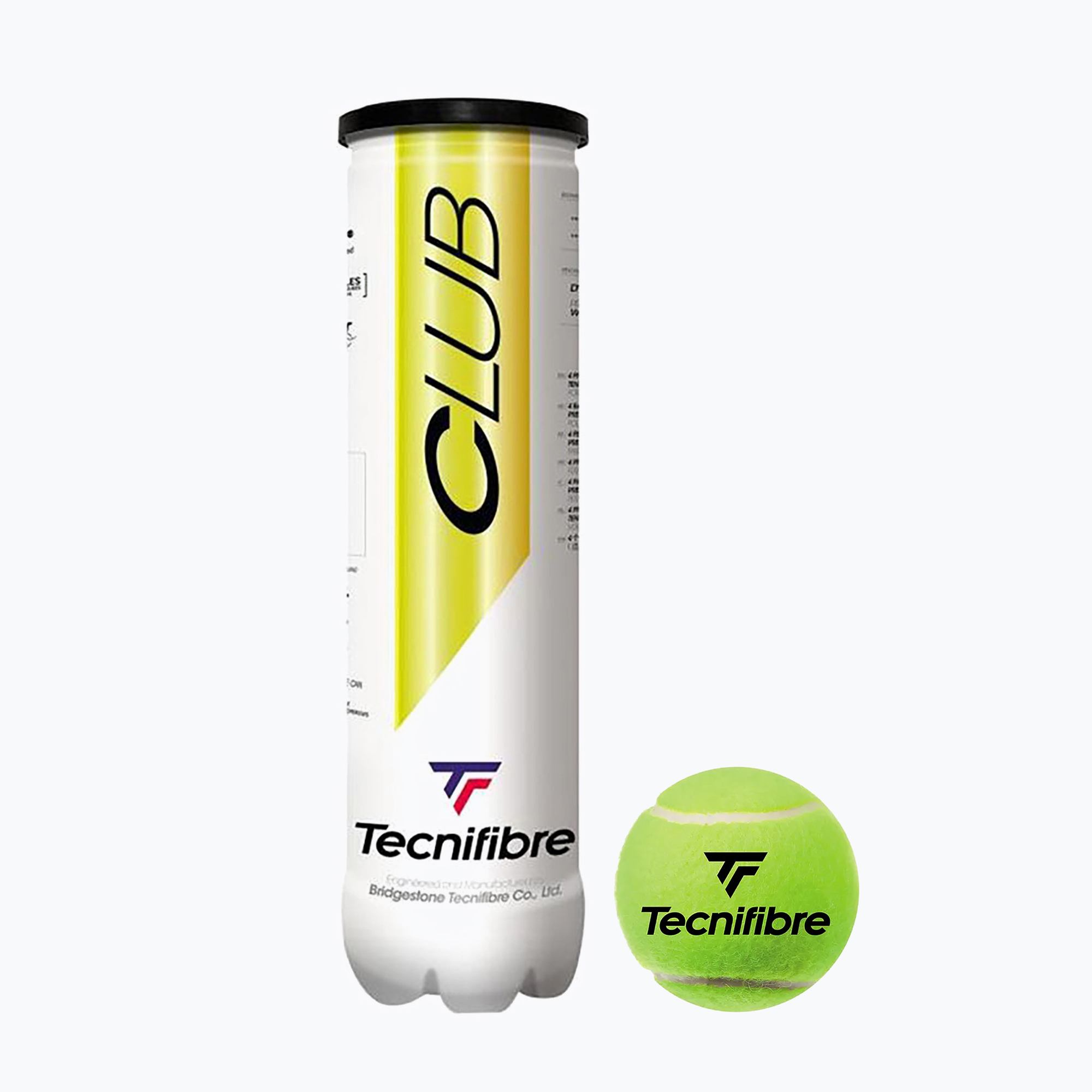 10%-kal olcsóbban.  Teniszlabda készlet 4db. Tecnifibre Club Pet 4B sárga 60CLUB364N. Méret: OS