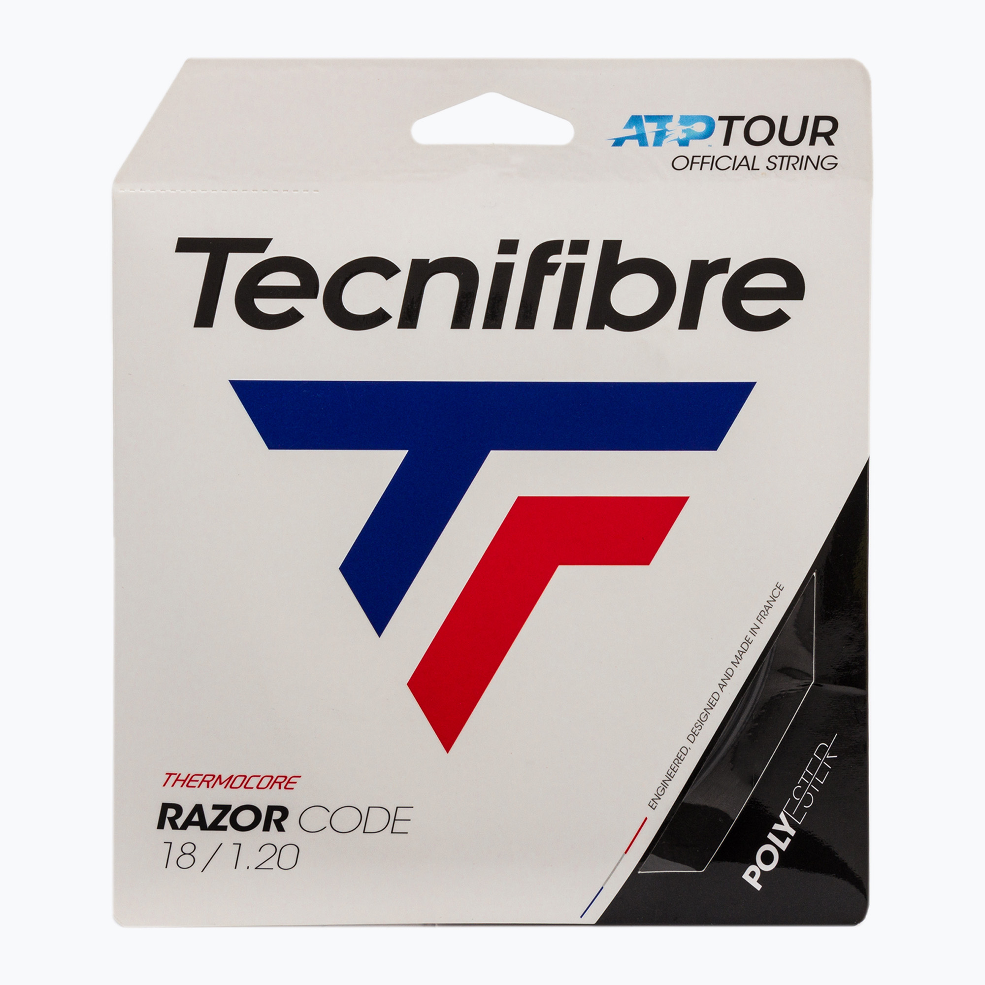 32%-kal olcsóbban.  Tenisz húr Tecnifibre Razor kód fekete 04GRA120XC. Méret: 1.20 mm