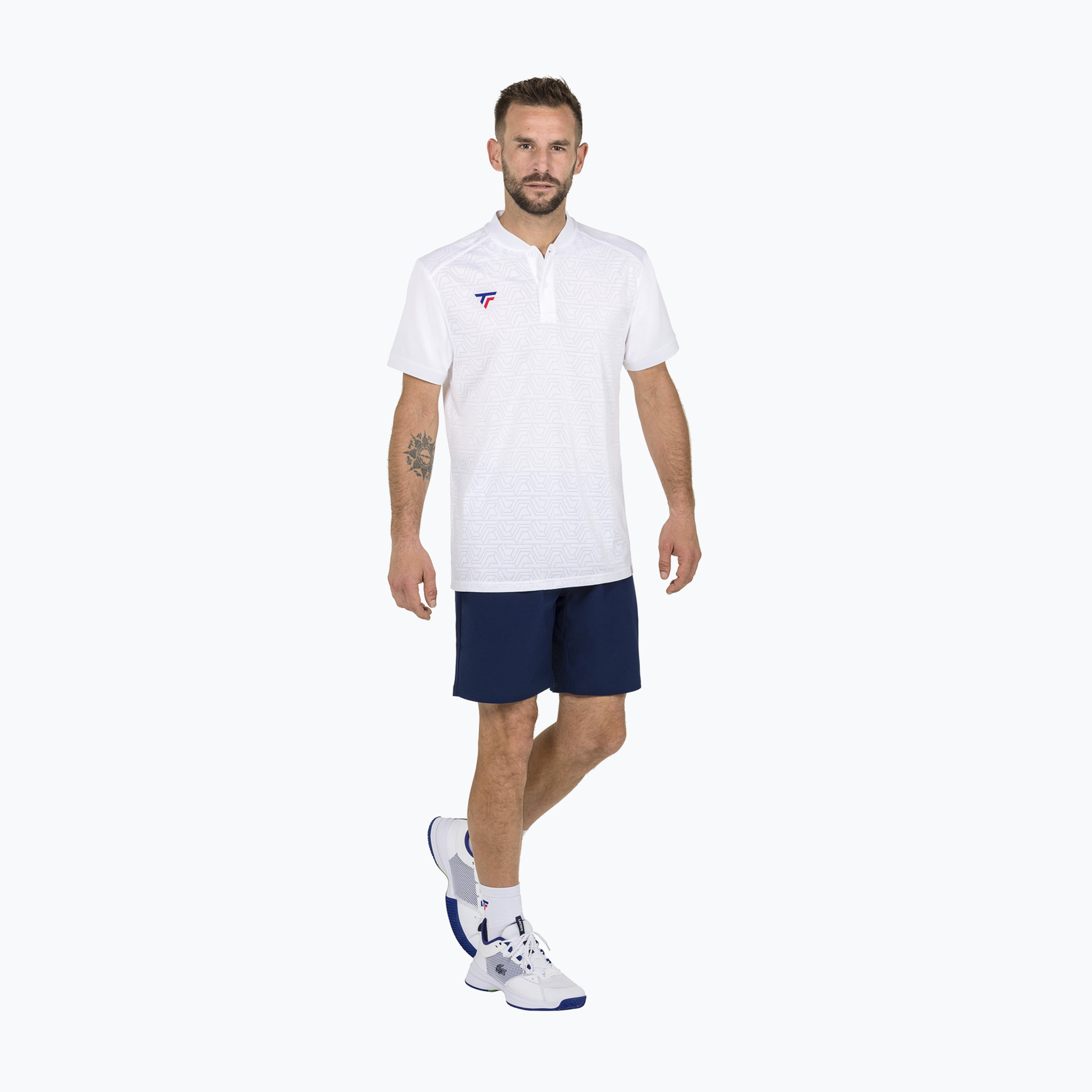 16%-kal olcsóbban.  Férfi tenisz póló Tecnifibre Team Mesh fehér 22MEPOWH34. Méret: XL