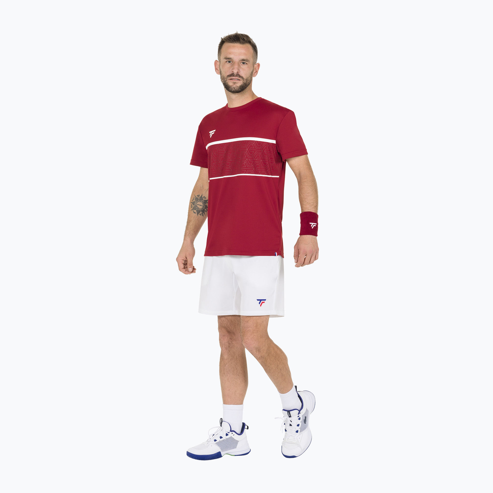 17%-kal olcsóbban.  Férfi tenisznadrág Tecnifibre Team fehér 23SHOMWH35. Méret: L