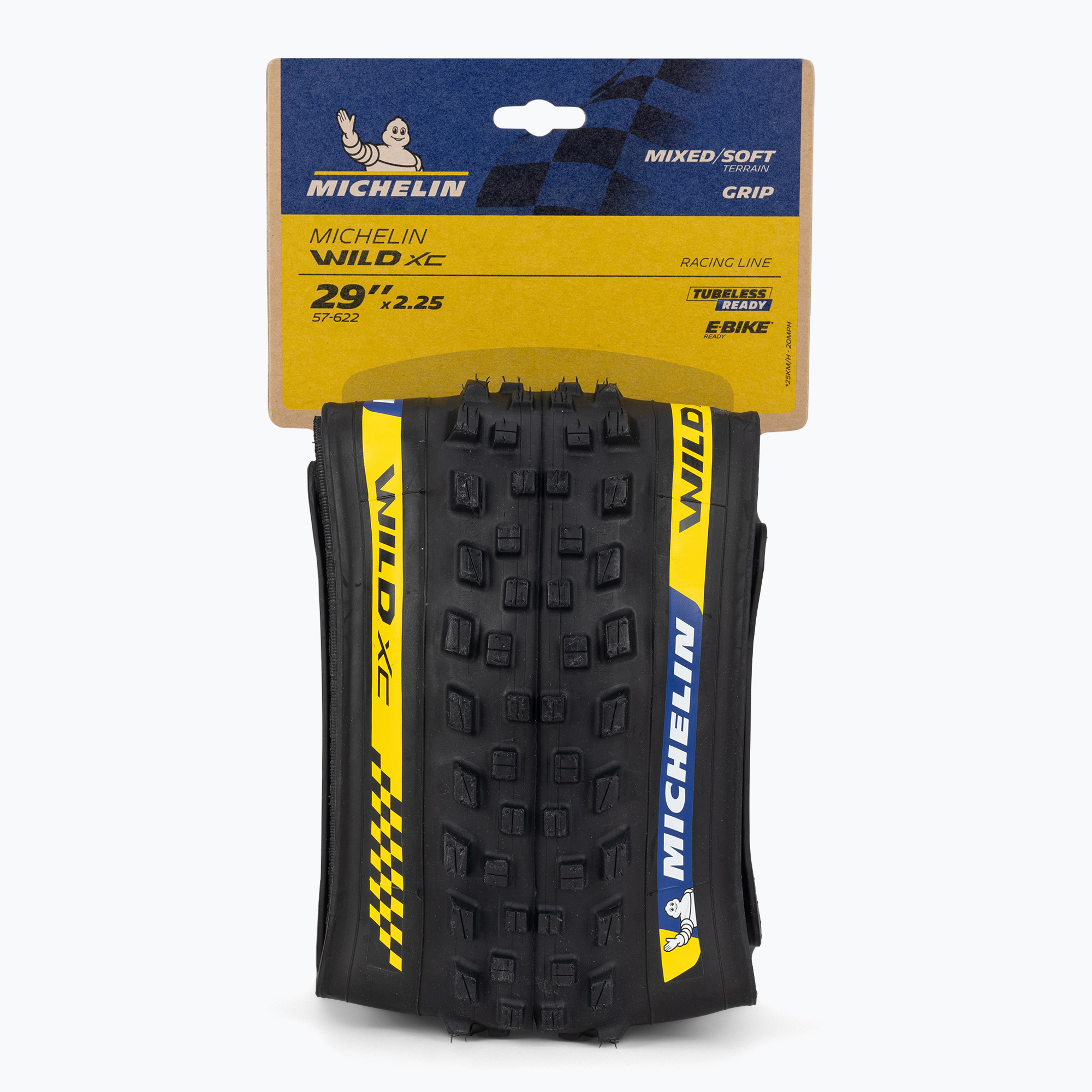43%-kal olcsóbban.  Michelin Wild Xc Ts Tlr Kevlar Racing Line kerékpár gumiabroncs fekete 986167. Méret: 29" x 2.25