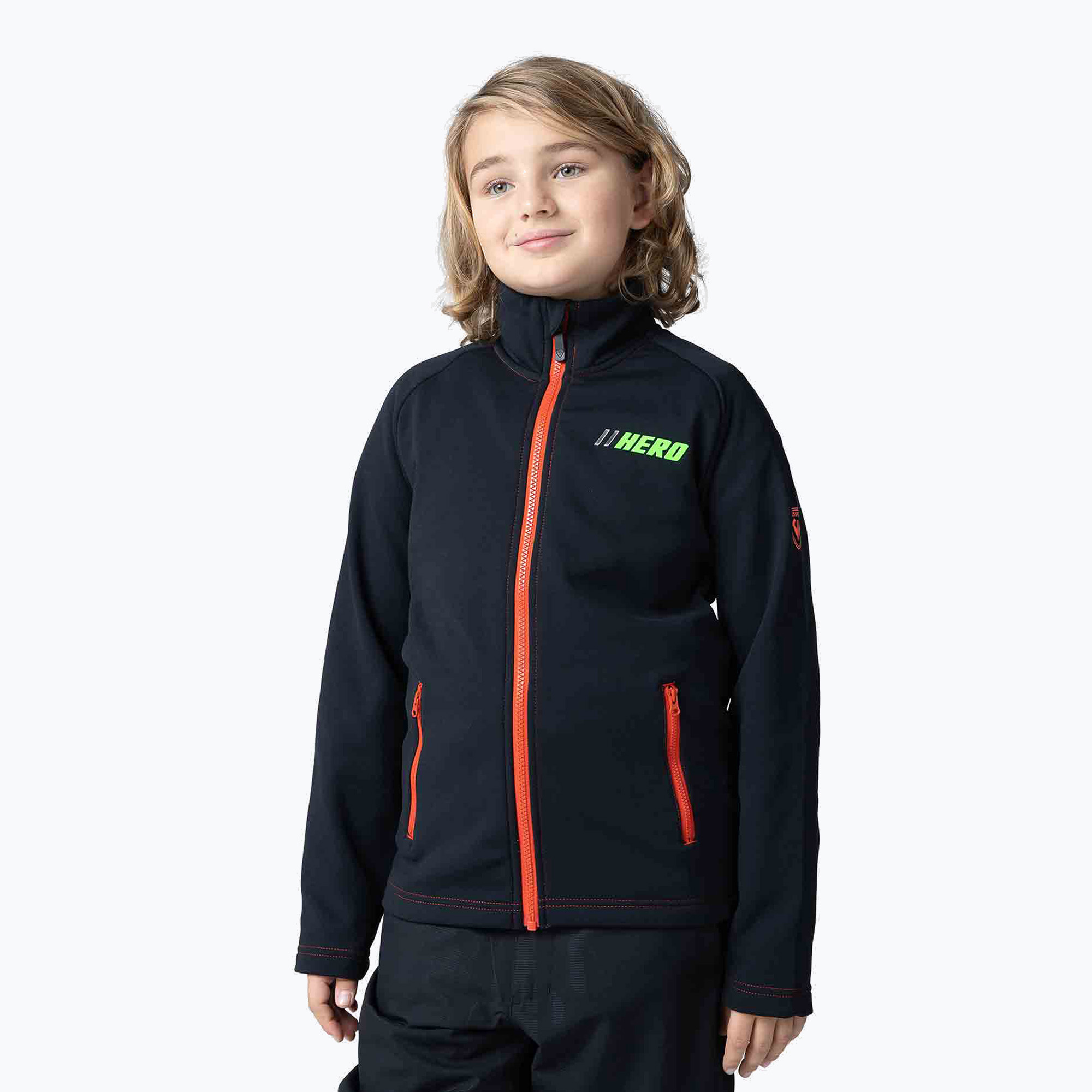33%-kal olcsóbban.  Gyermek sí pulóver Rossignol Hero Fz Clim black. Méret: 16