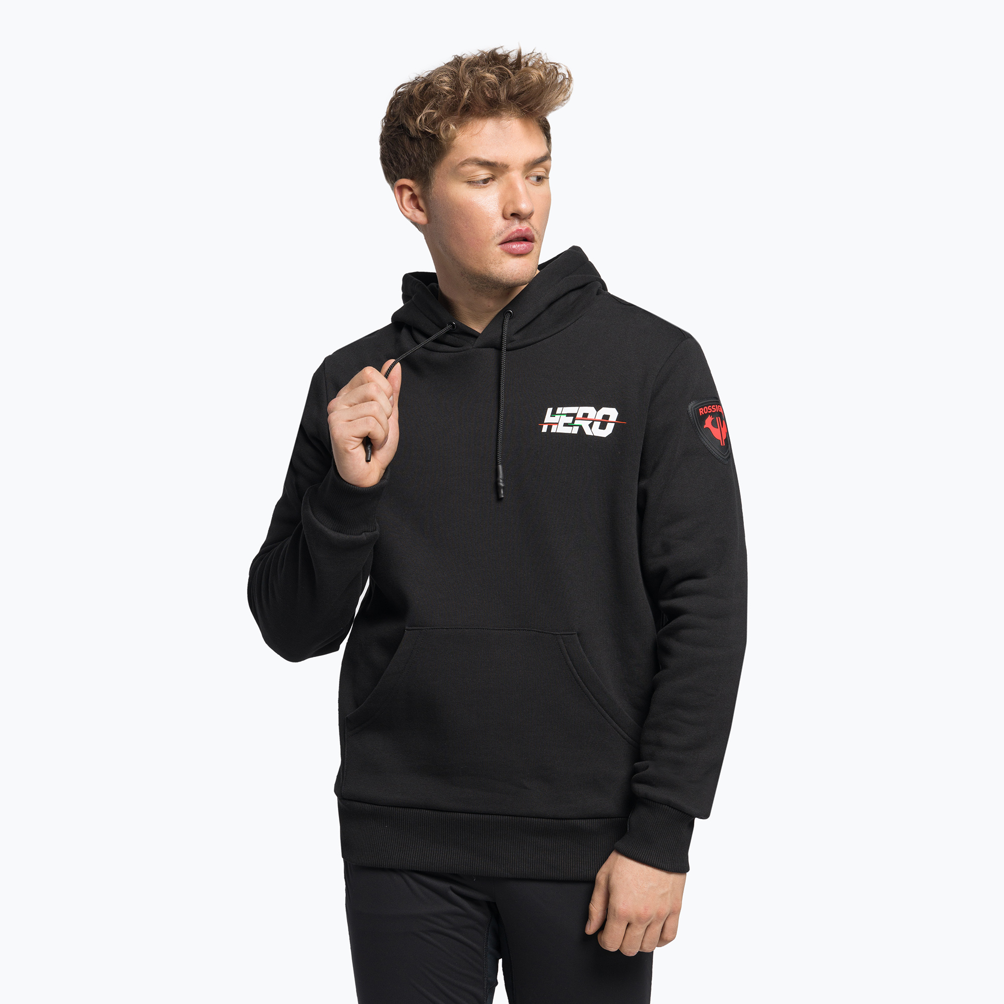 36%-kal olcsóbban.  Férfi sí pulóver Rossignol Hero Logo Sweat black. Méret: L
