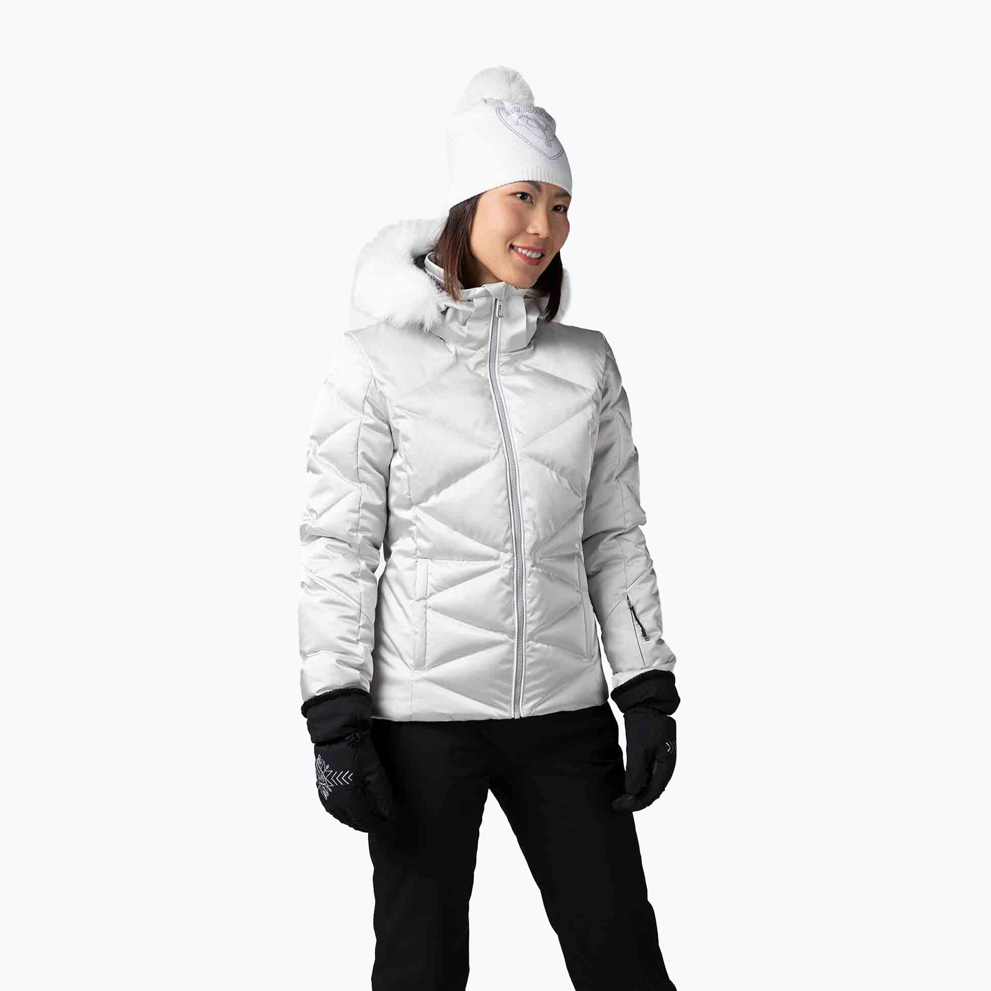 31%-kal olcsóbban.  Női sí dzseki Rossignol Staci Metallic silver. Méret: M