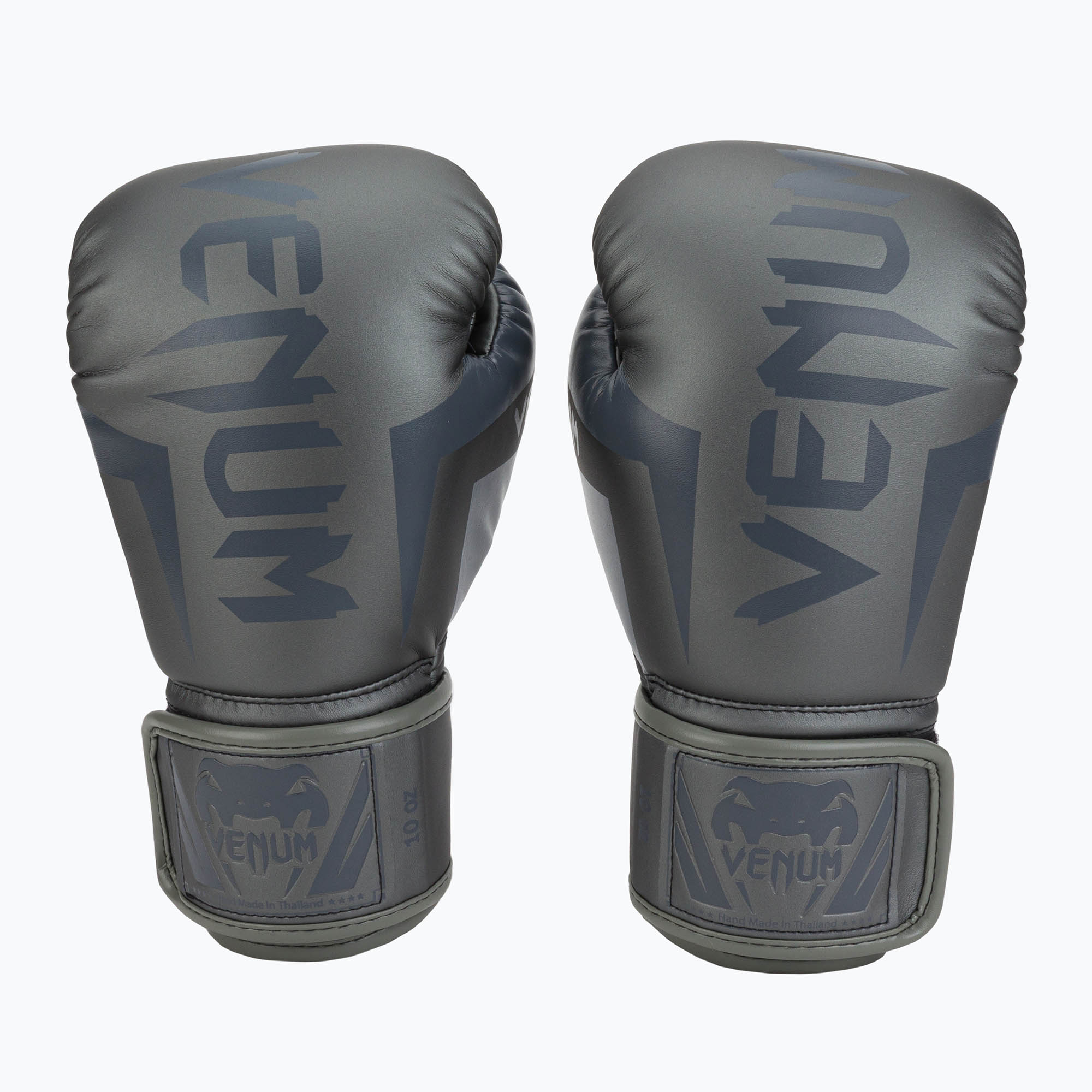 9%-kal olcsóbban.  Férfi bokszkesztyű Venum Elite szürke VENUM-0984. Méret: 10 oz