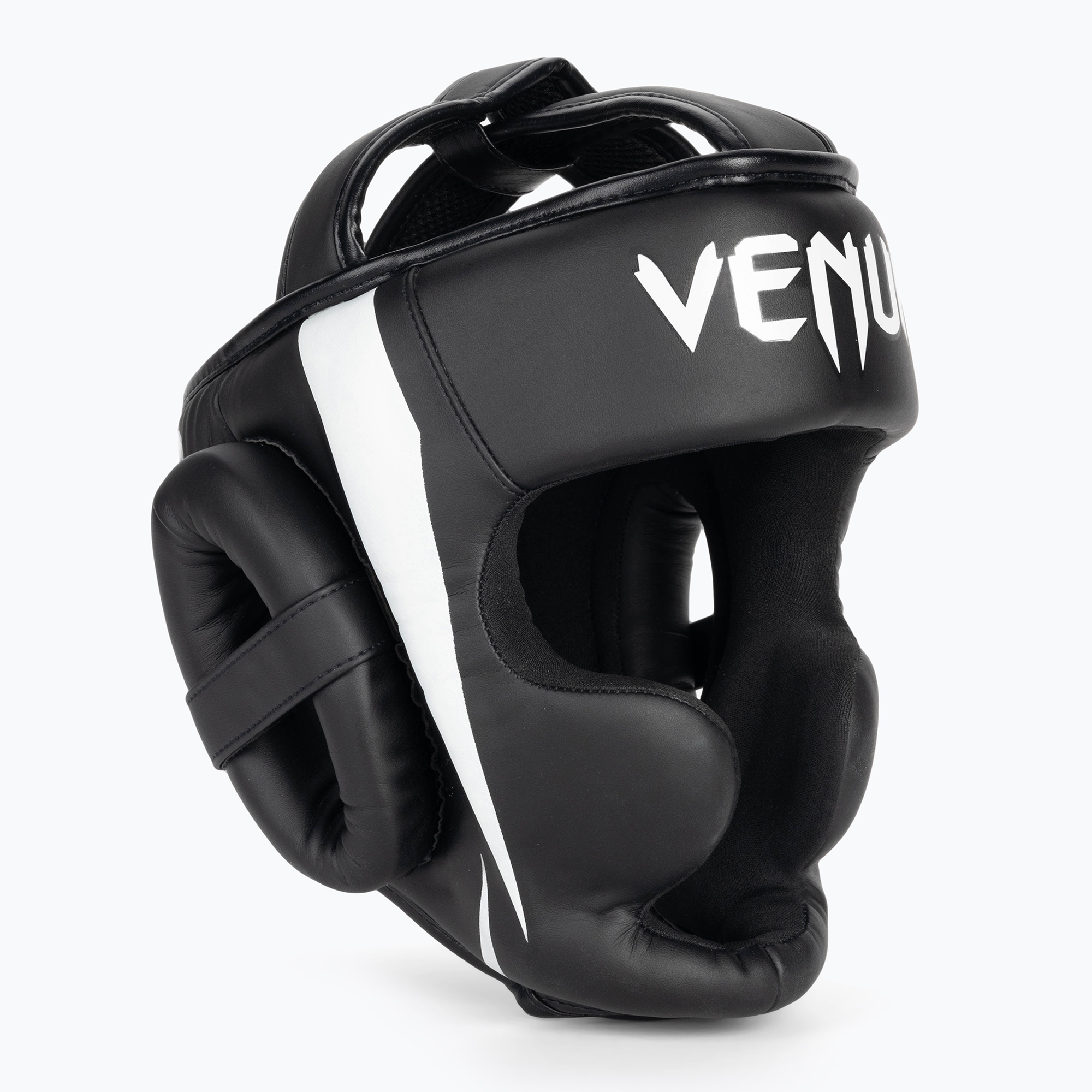 Venum Elite bokszfejvédő fekete/fehér. Méret: OS