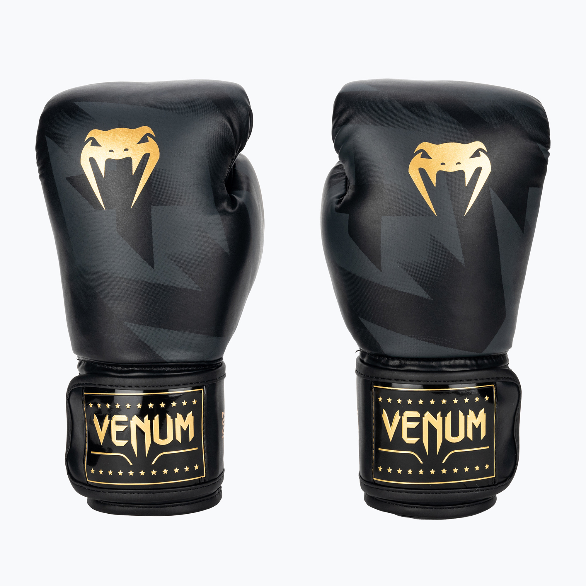 19%-kal olcsóbban.  Bokszkesztyűk Venum Razor black/gold. Méret: 14 oz