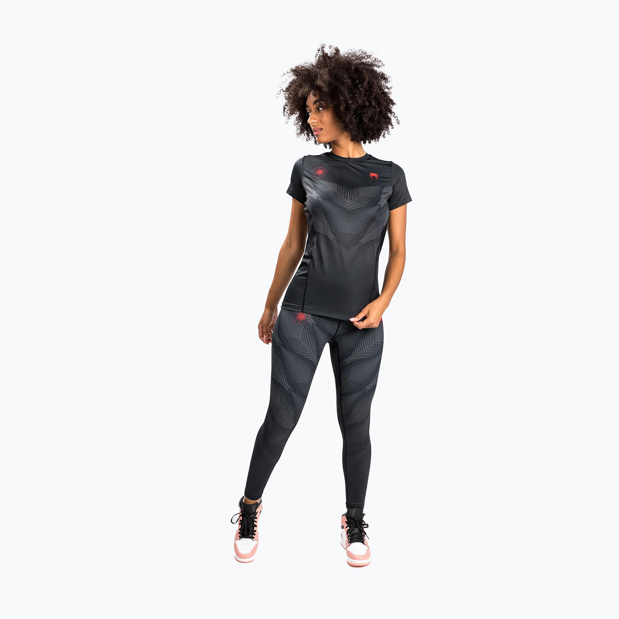 Venum Phantom Dry Tech női póló fekete/piros 04731-100. Méret: XS