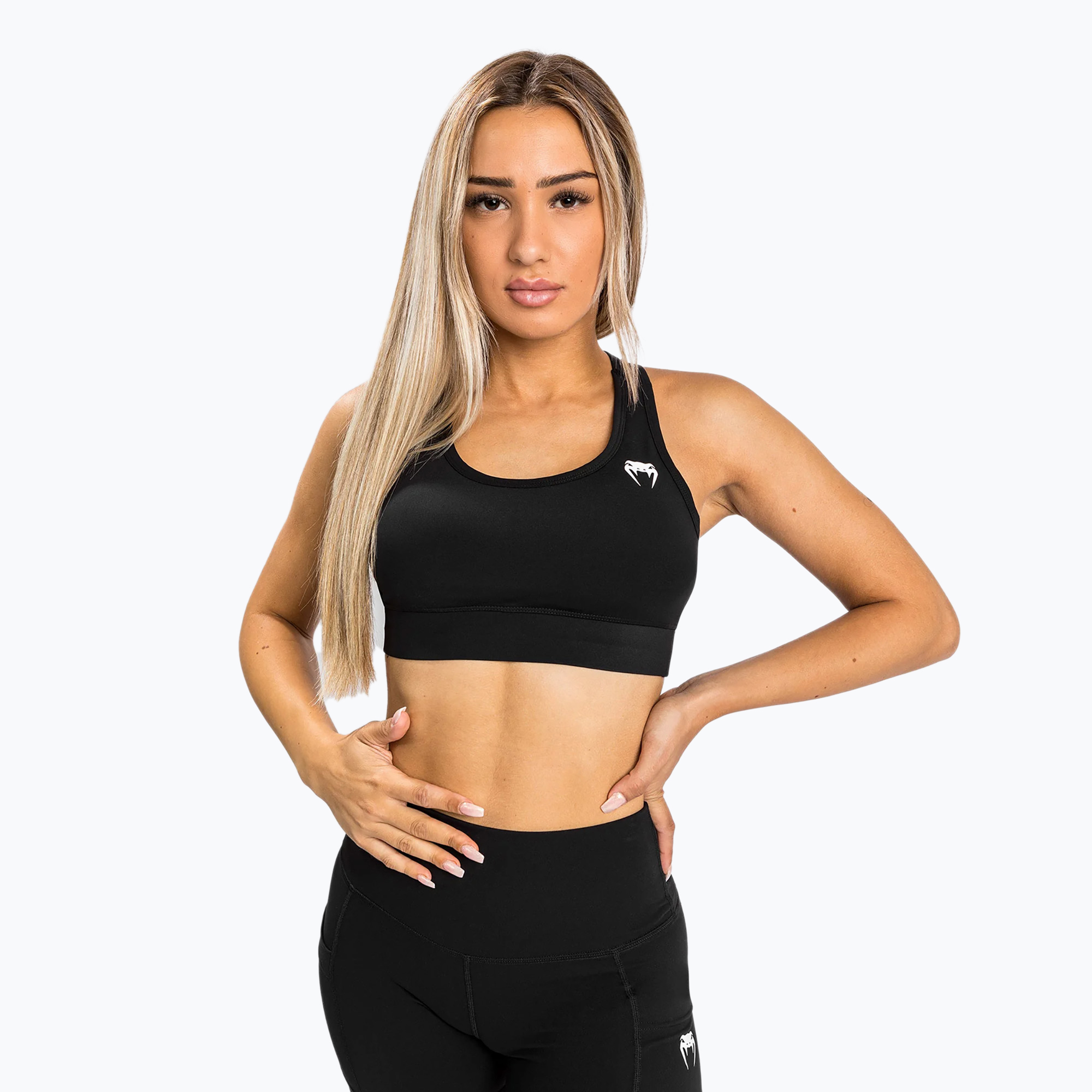 20%-kal olcsóbban.  Venum Essential Medium Impact sportmelltartó fekete. Méret: L