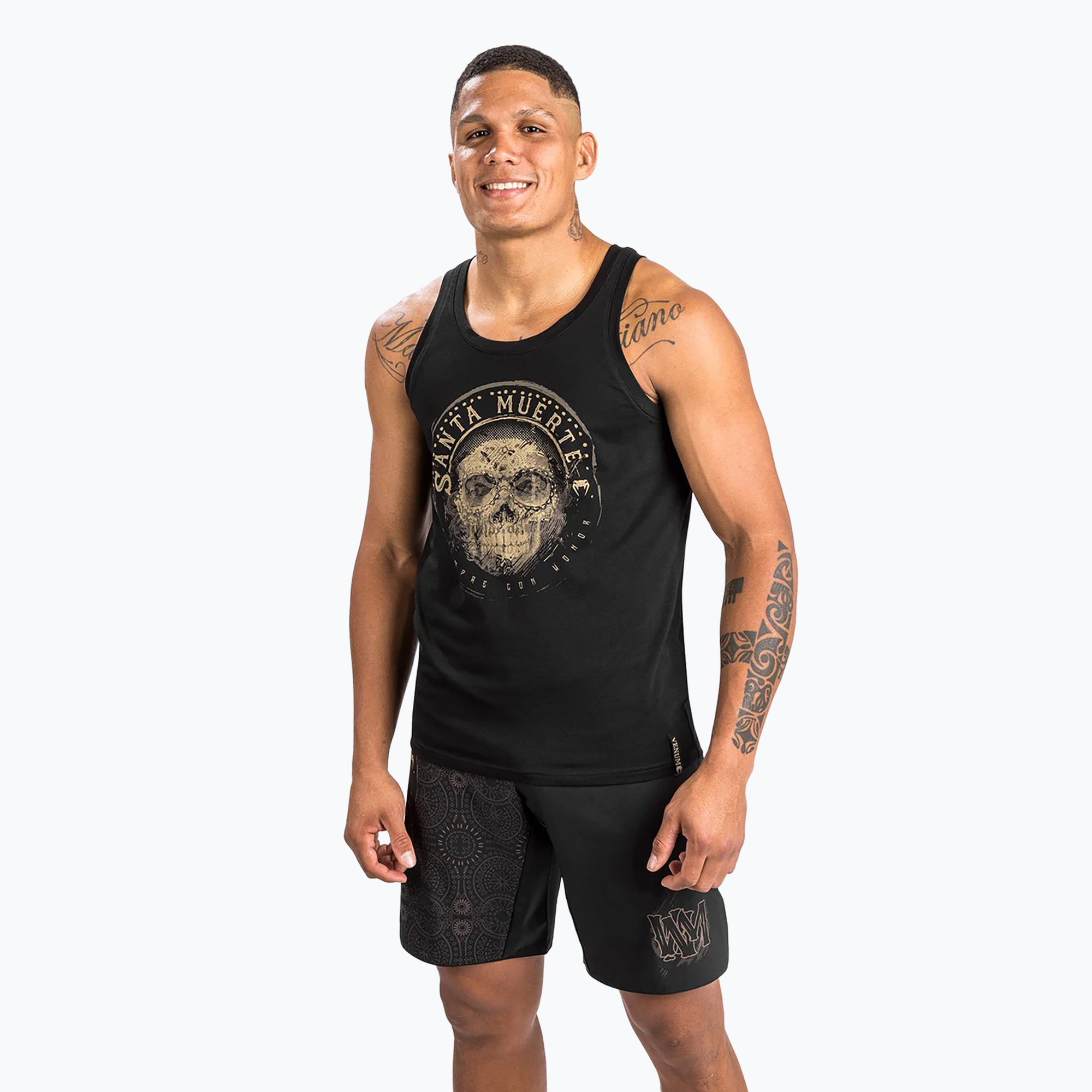 15%-kal olcsóbban.  Venum Santa Muerte Dark Side black/brown férfi tank top. Méret: M