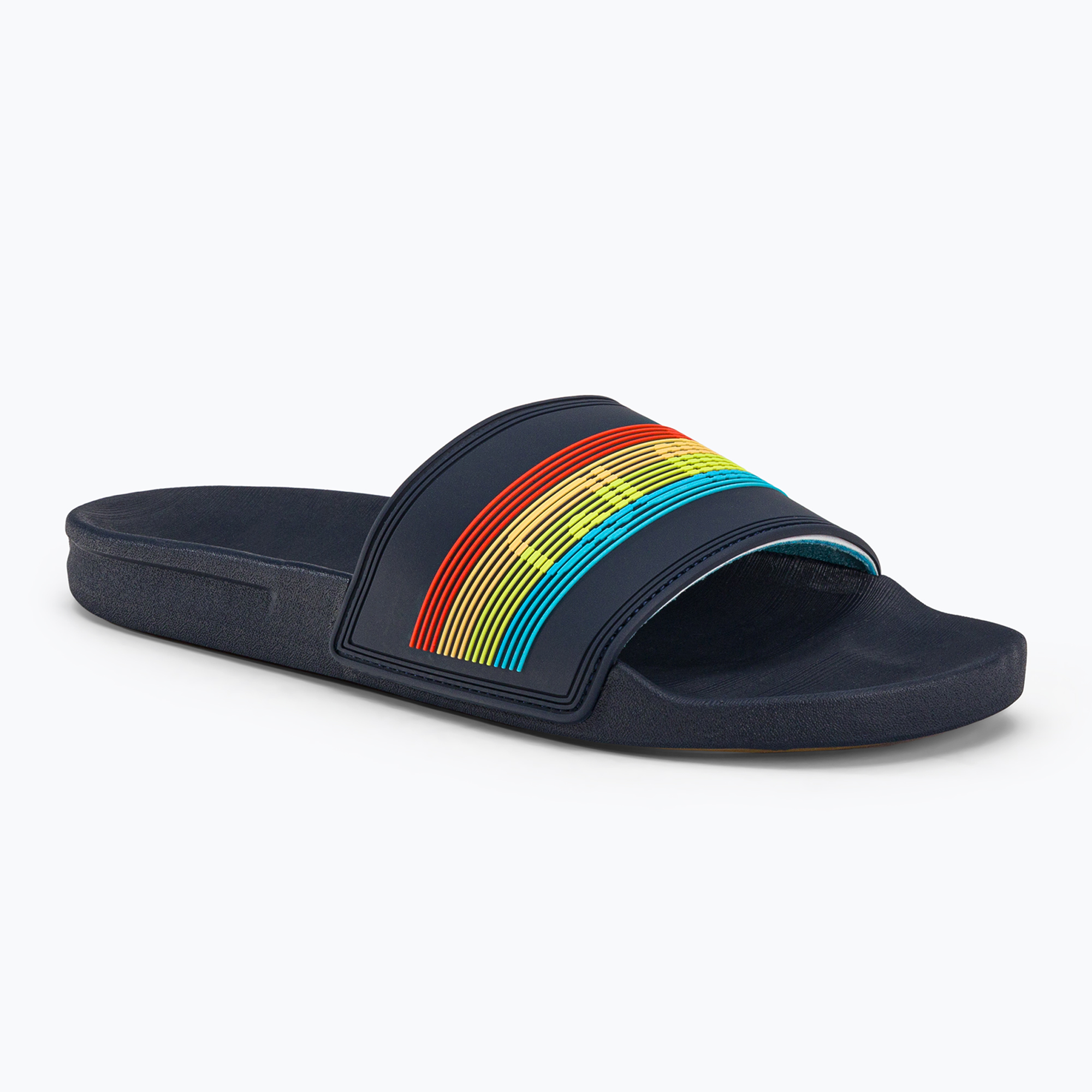 38%-kal olcsóbban.  Férfi flip-flopok Quiksilver Rivi Wordmark Slide blue. Méret: 41 (8 US)