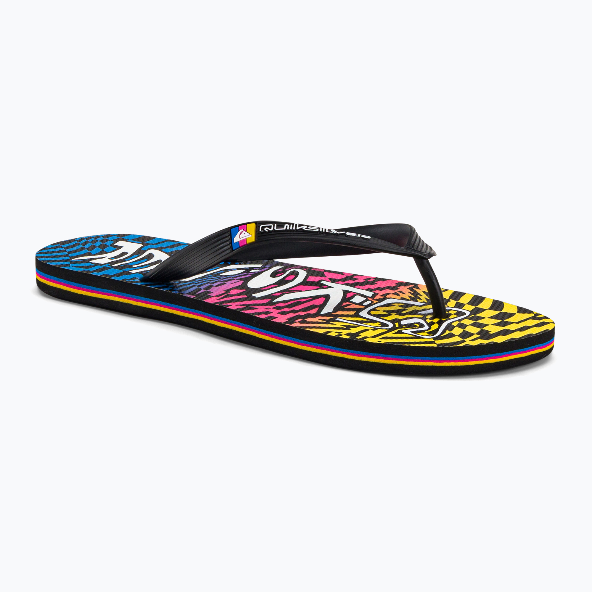 37%-kal olcsóbban.  Férfi Quiksilver Molokai Wordblock flip flop AQYL101287 színben. Méret: 45 (12 US)