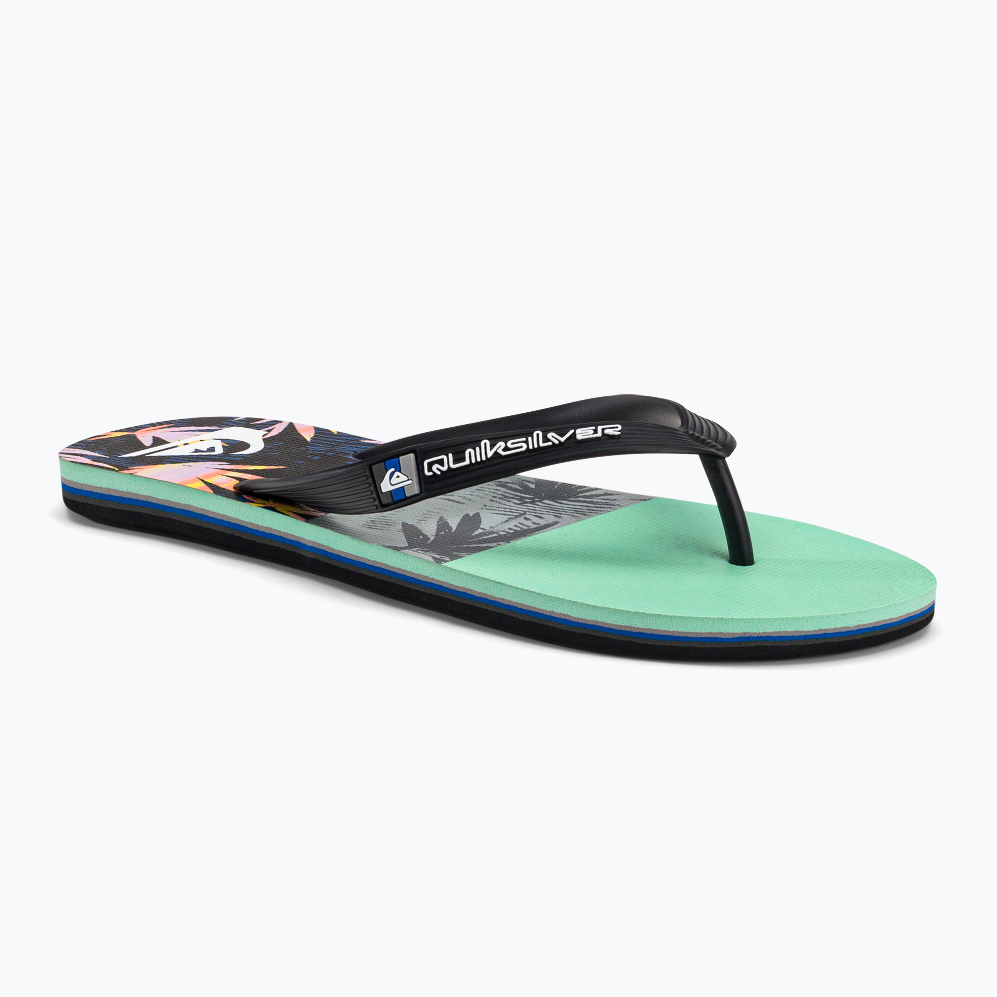 37%-kal olcsóbban.  Férfi Quiksilver Molokai Panel kék flip flopok AQYL101263-XKBS. Méret: 40 (7 US)